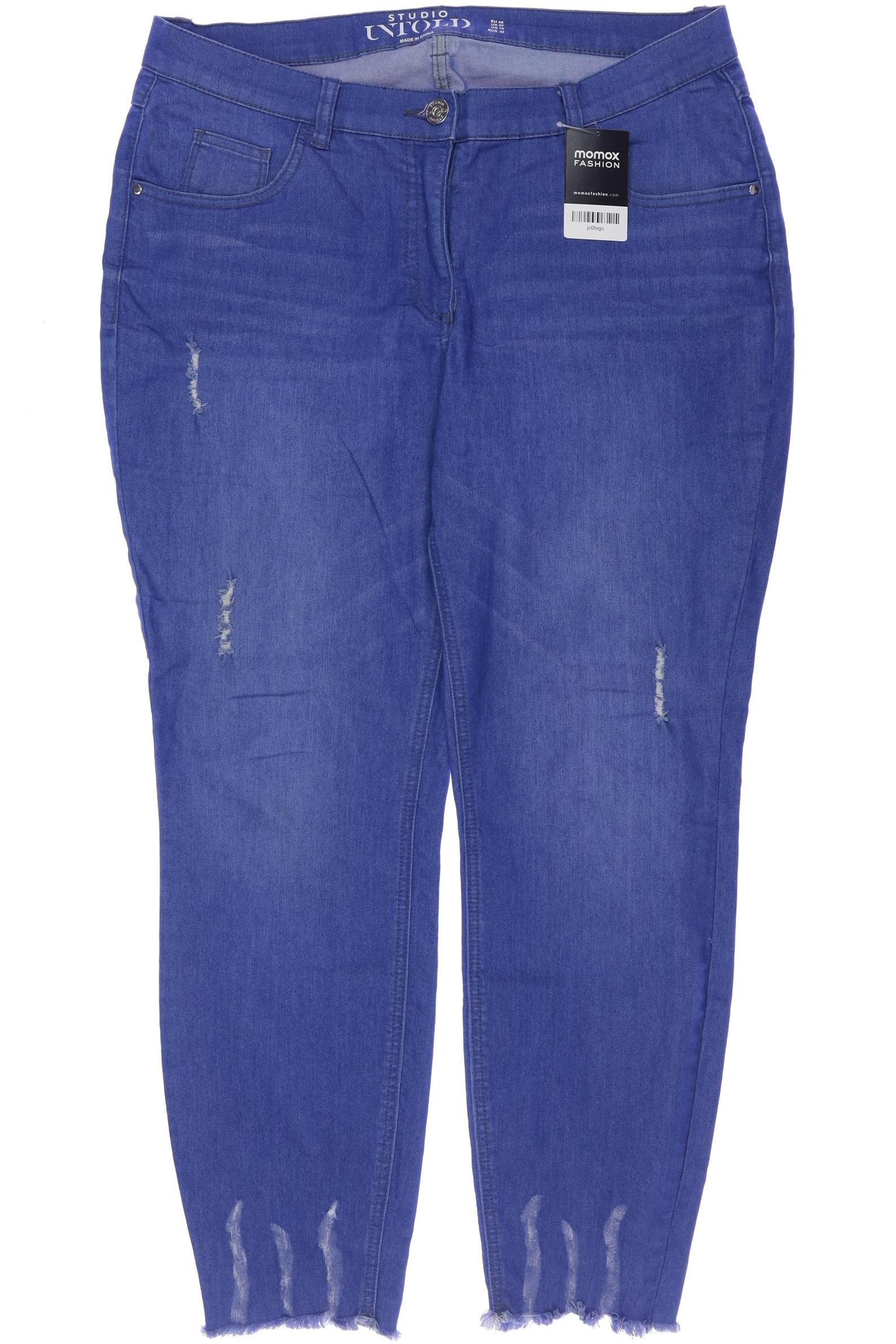 

Studio Untold Damen Jeans, blau, Gr. 46