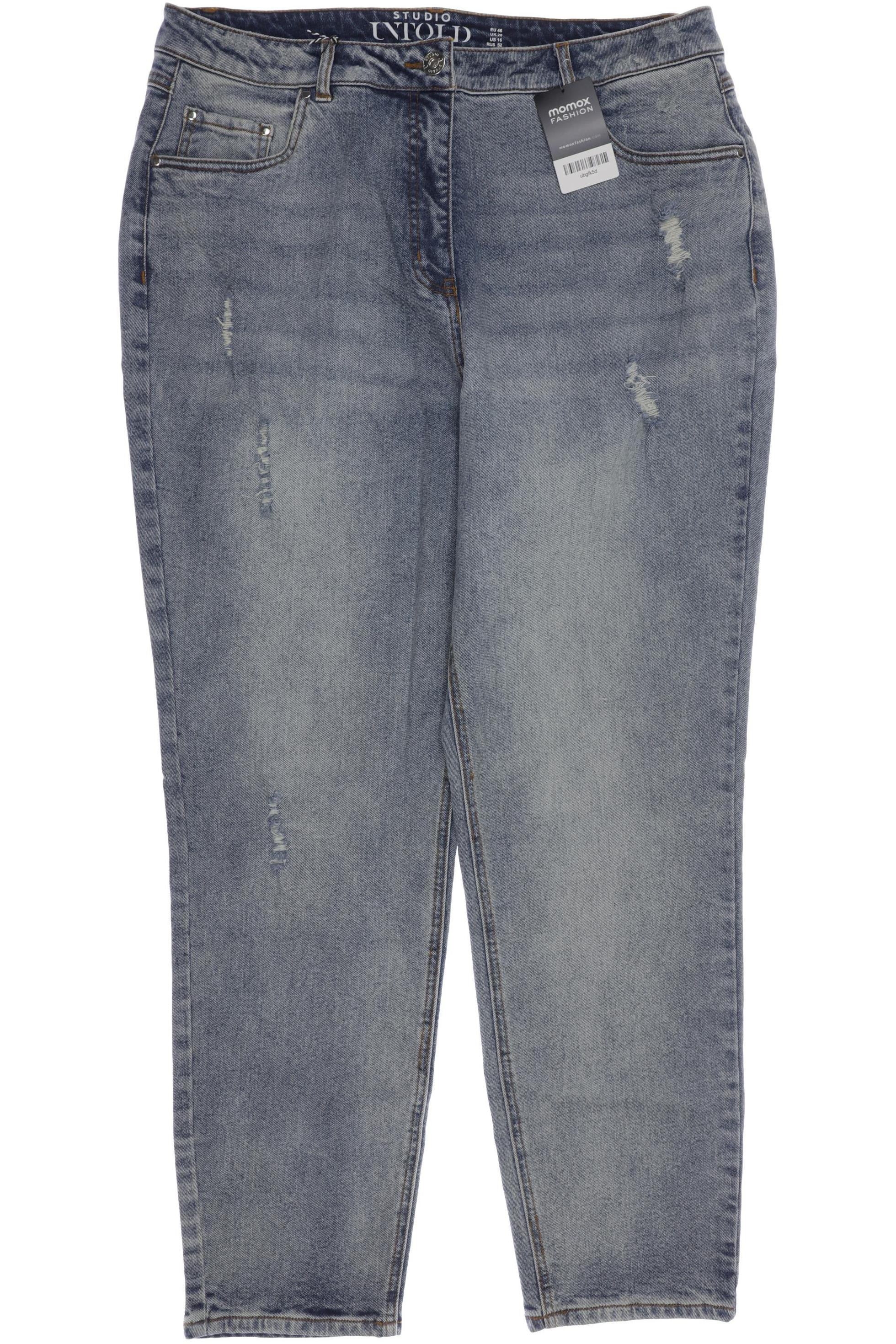 

Studio Untold Damen Jeans, hellblau, Gr. 46