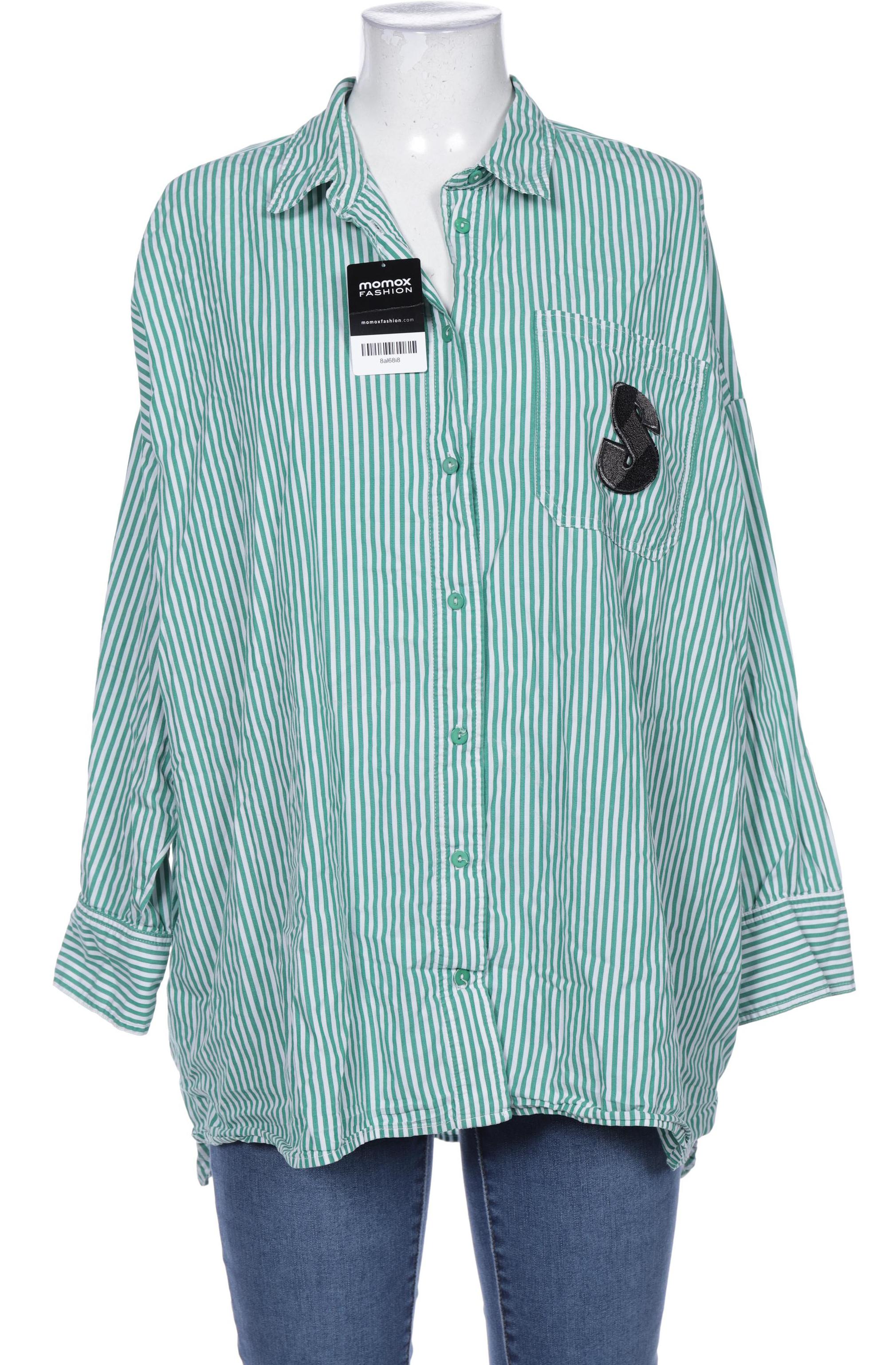 

Studio Untold Damen Bluse, grün, Gr. 50