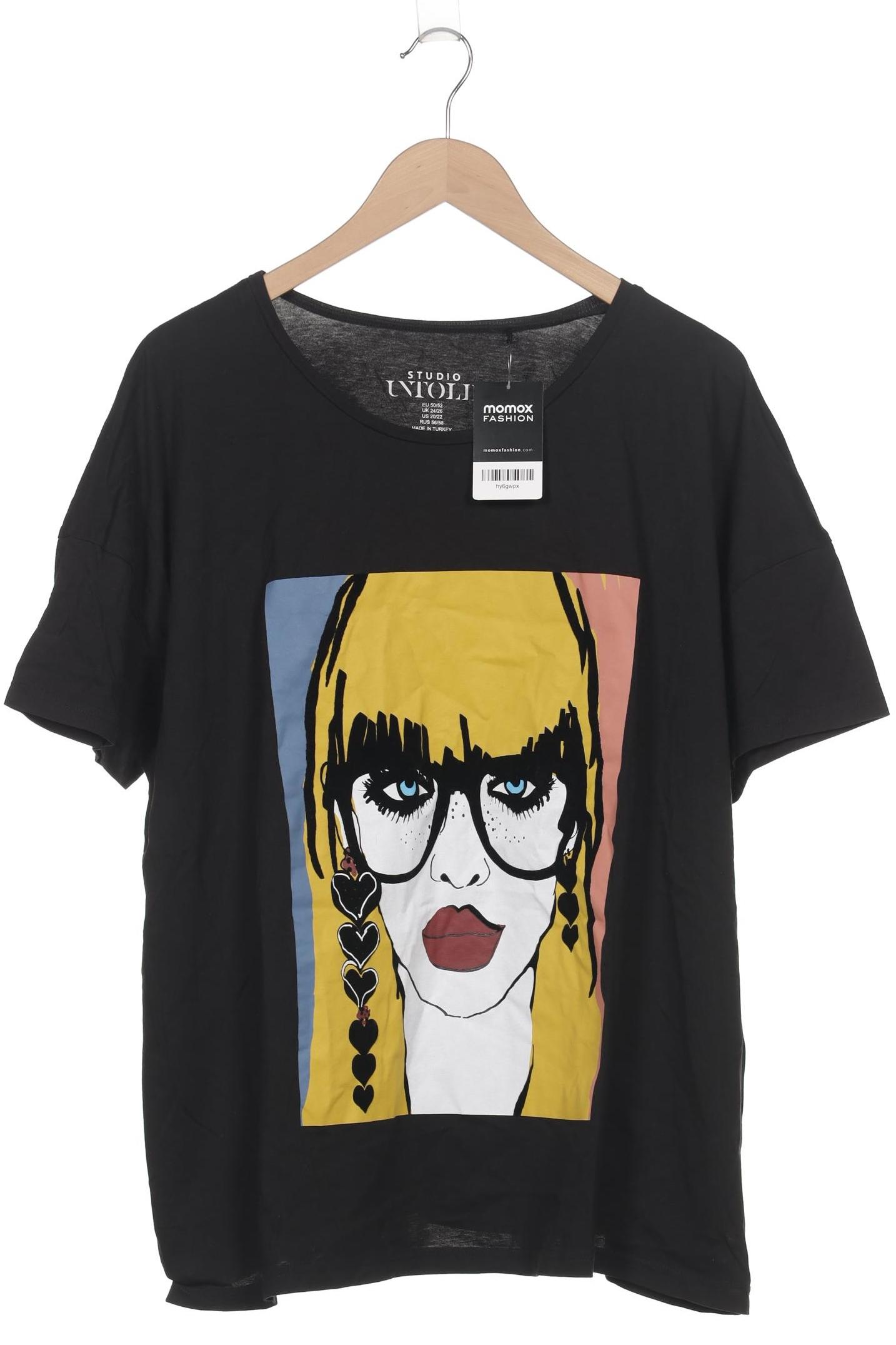 

Studio Untold Damen T-Shirt, schwarz, Gr. 50