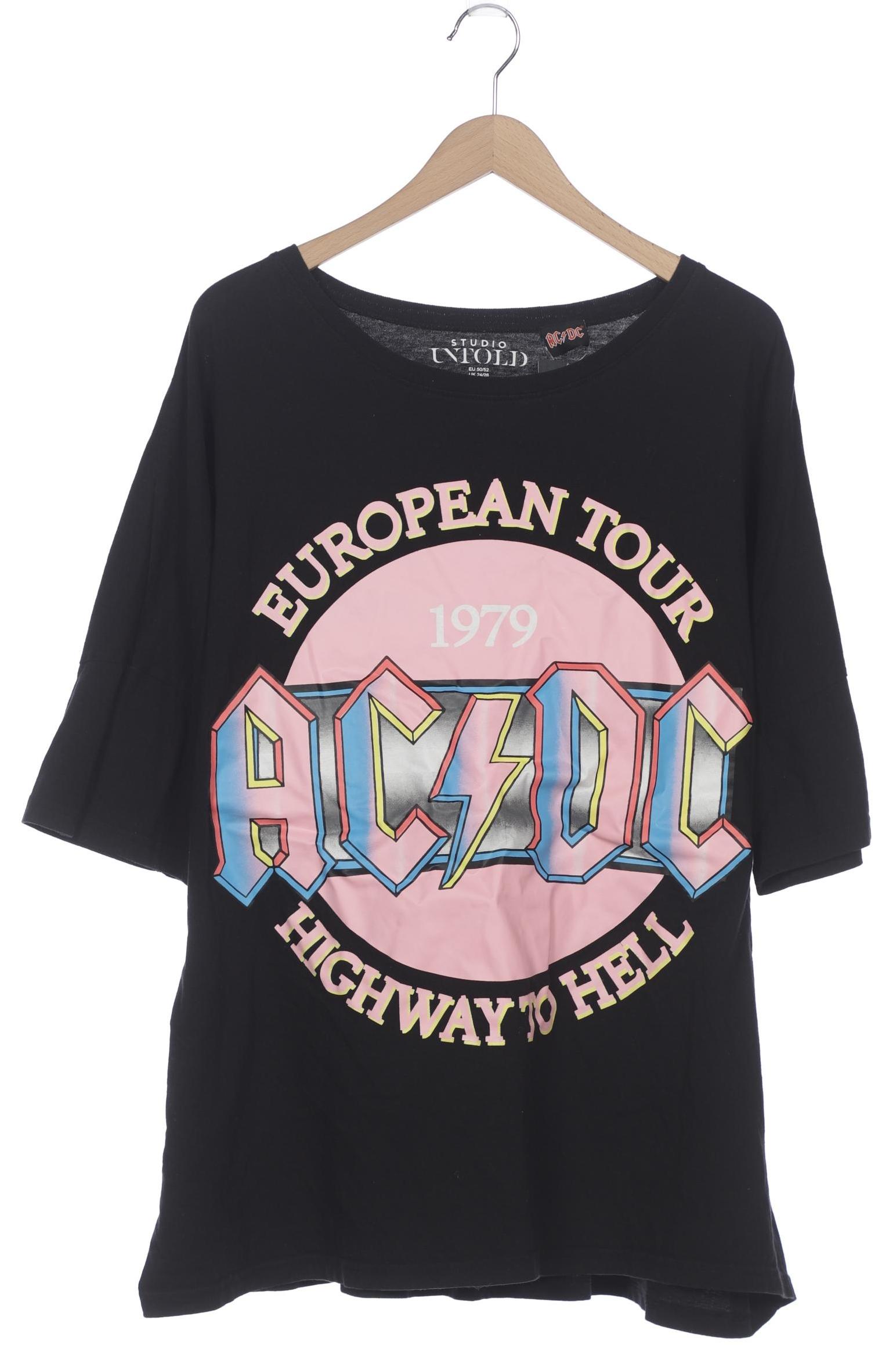 

Studio Untold Damen T-Shirt, schwarz, Gr. 50