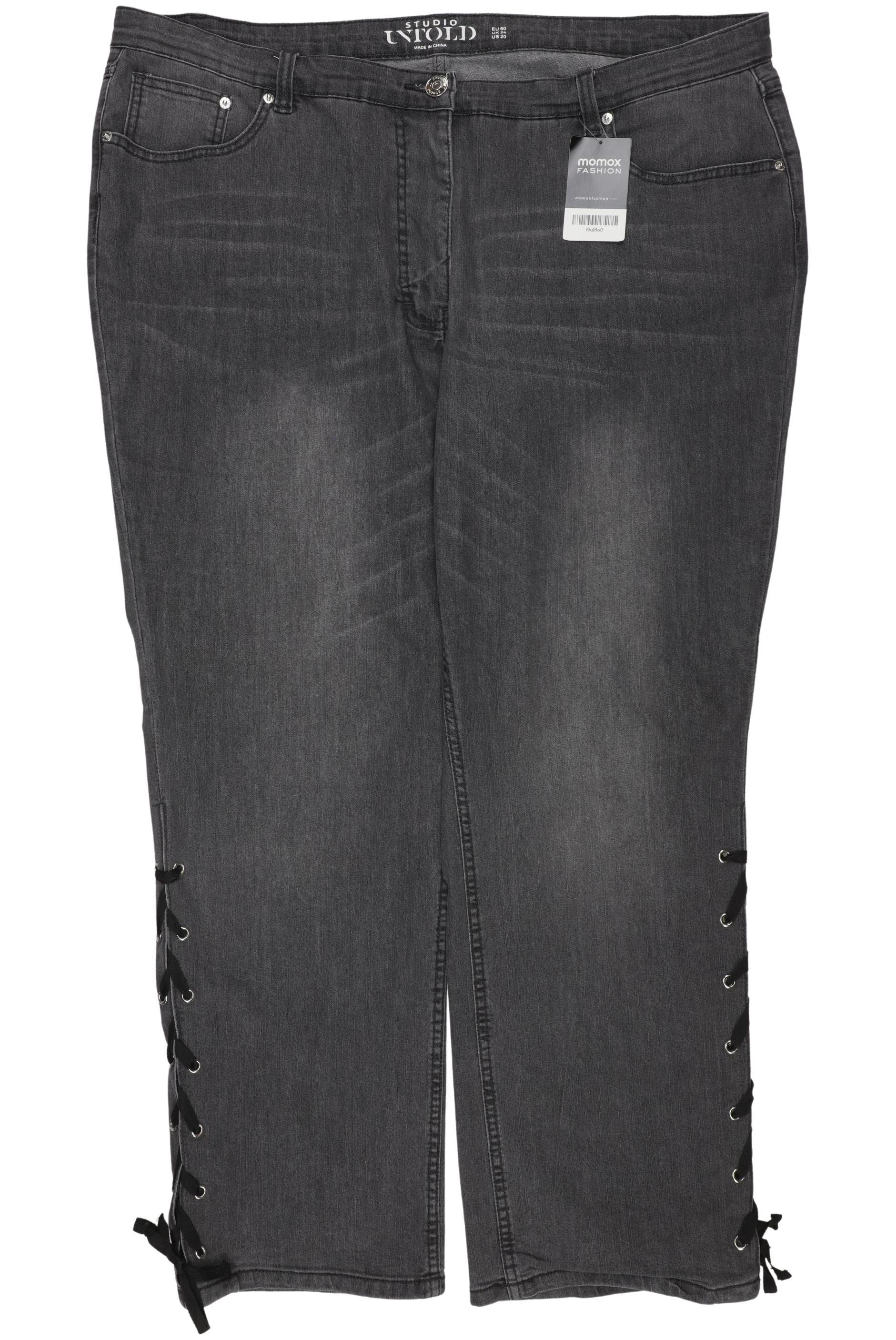 

Studio Untold Damen Jeans, grau, Gr. 50