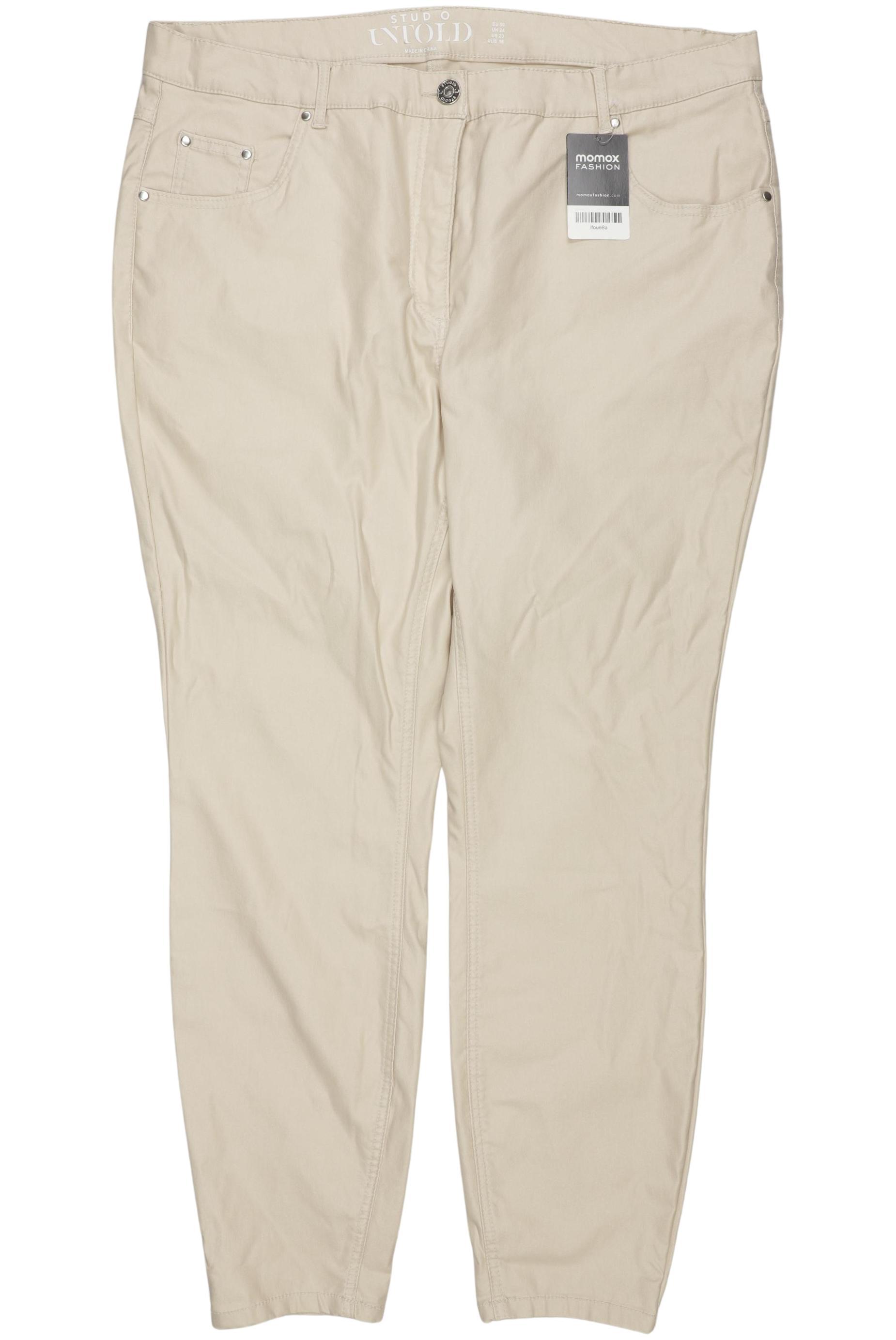 

Studio Untold Damen Stoffhose, beige, Gr. 50