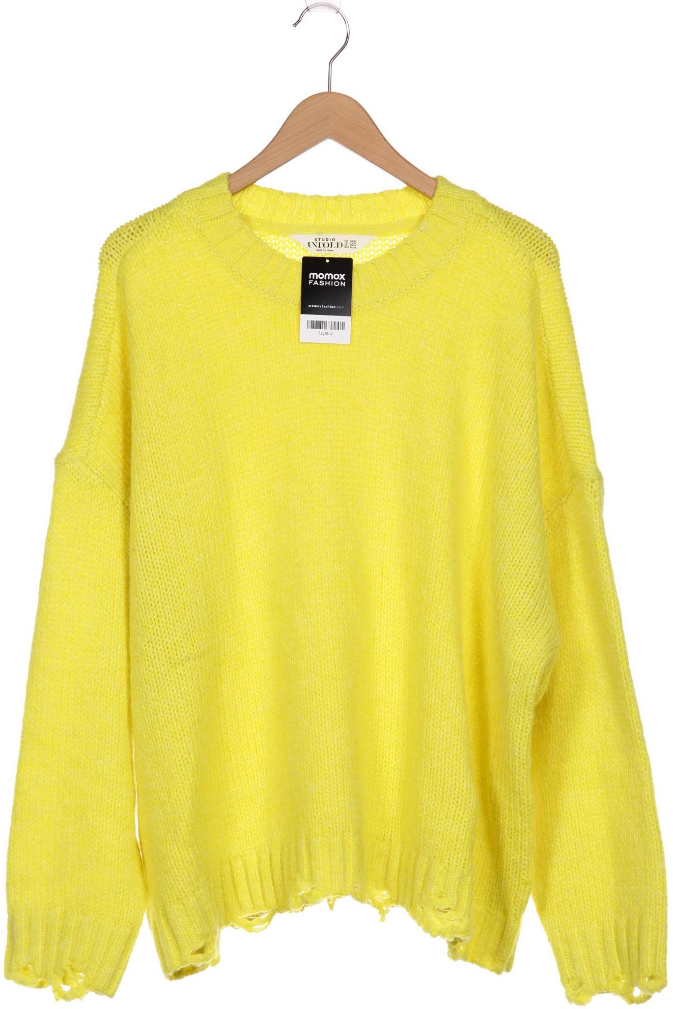 

Studio Untold Damen Pullover, gelb, Gr. 50