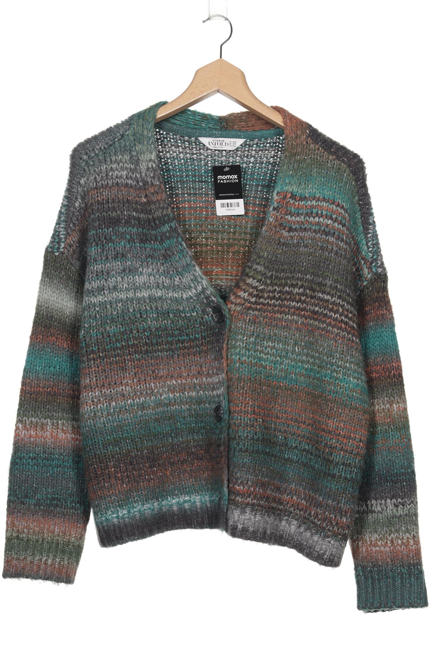 

Studio Untold Damen Strickjacke, türkis, Gr. 46