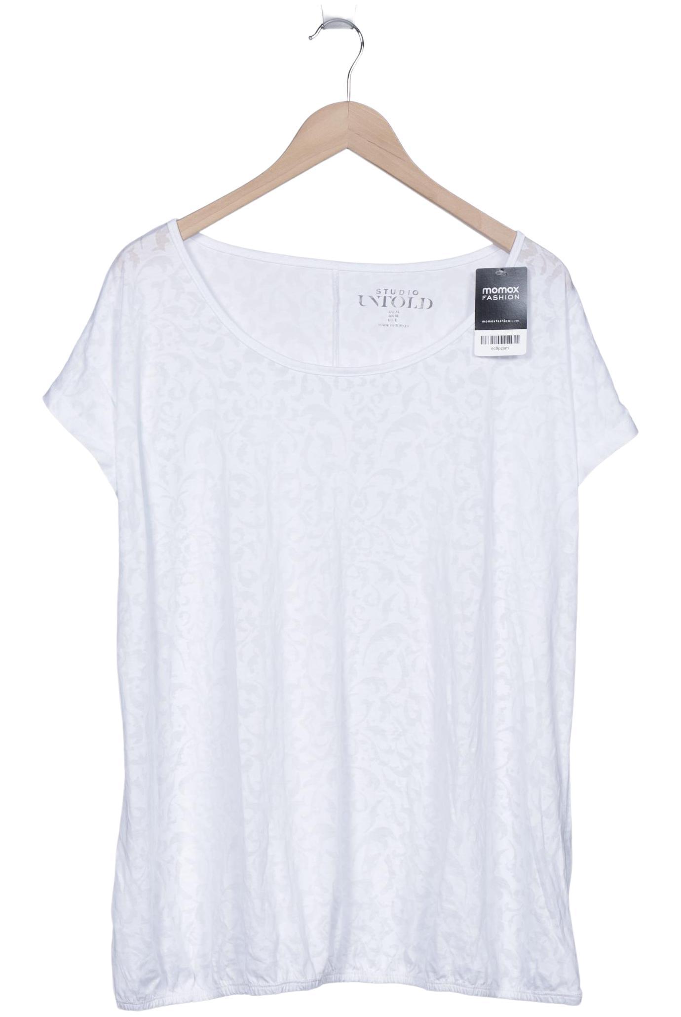 

Studio Untold Damen T-Shirt, weiß, Gr. 44
