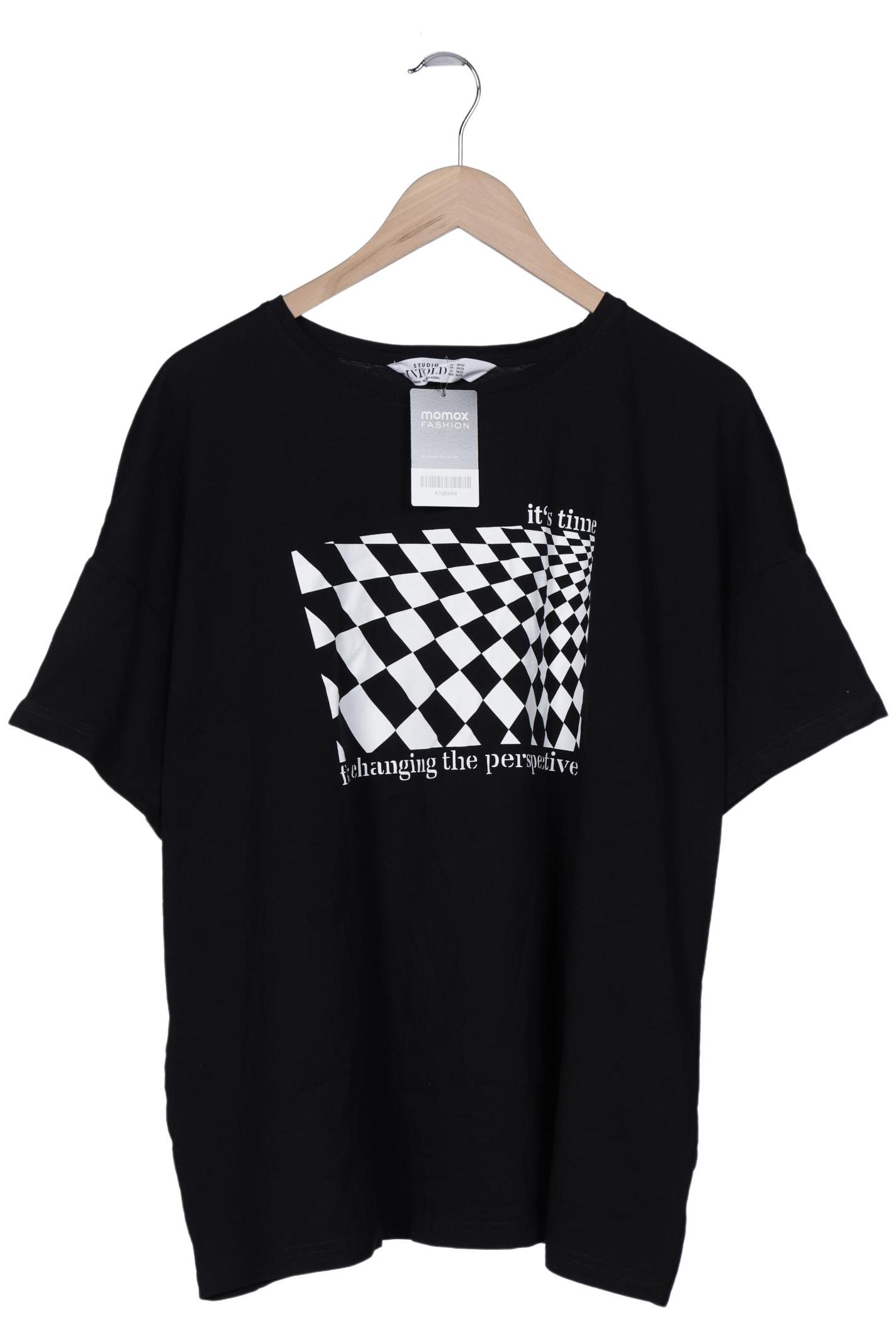 

Studio Untold Damen T-Shirt, schwarz, Gr. 50