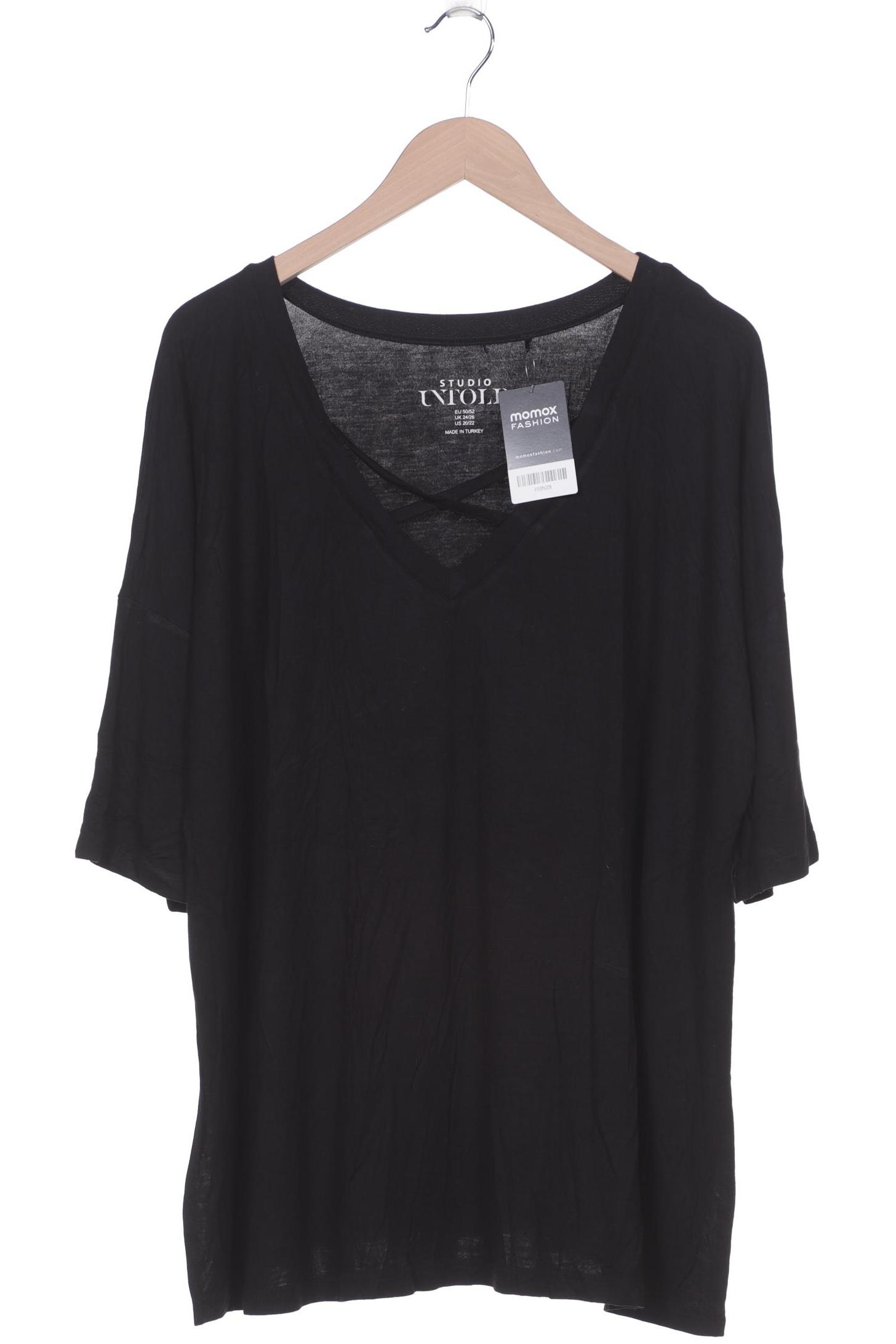 

Studio Untold Damen T-Shirt, schwarz