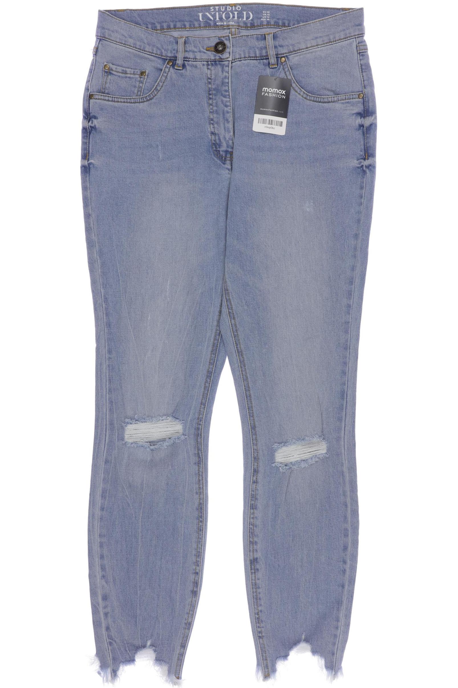 

Studio Untold Damen Jeans, hellblau, Gr. 42