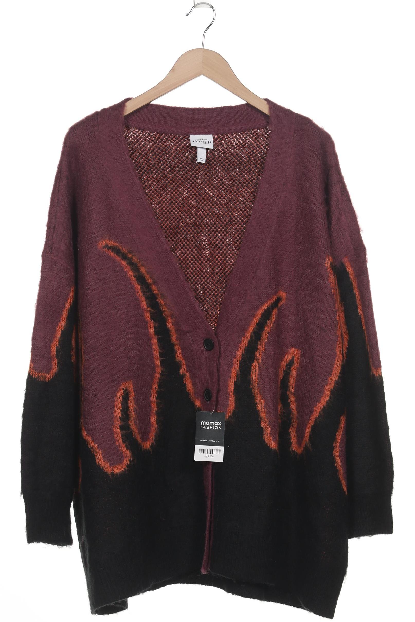 

Studio Untold Damen Strickjacke, bordeaux, Gr. 42