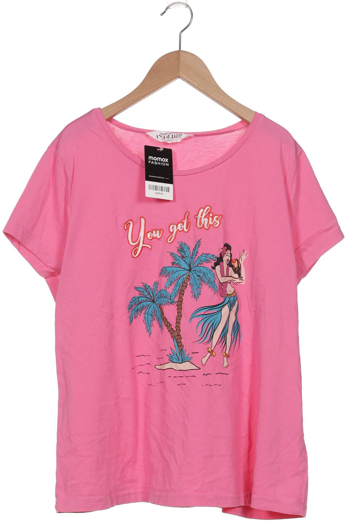 

Studio Untold Damen T-Shirt, pink, Gr. 46