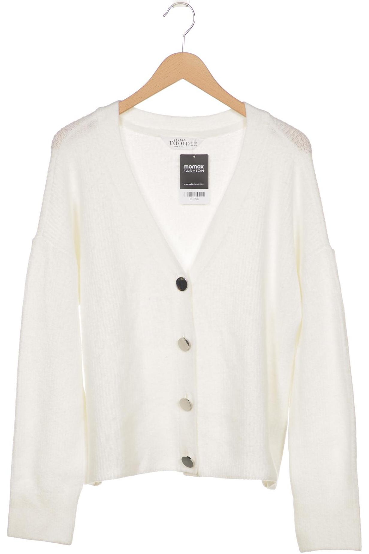 

Studio Untold Damen Strickjacke, weiß