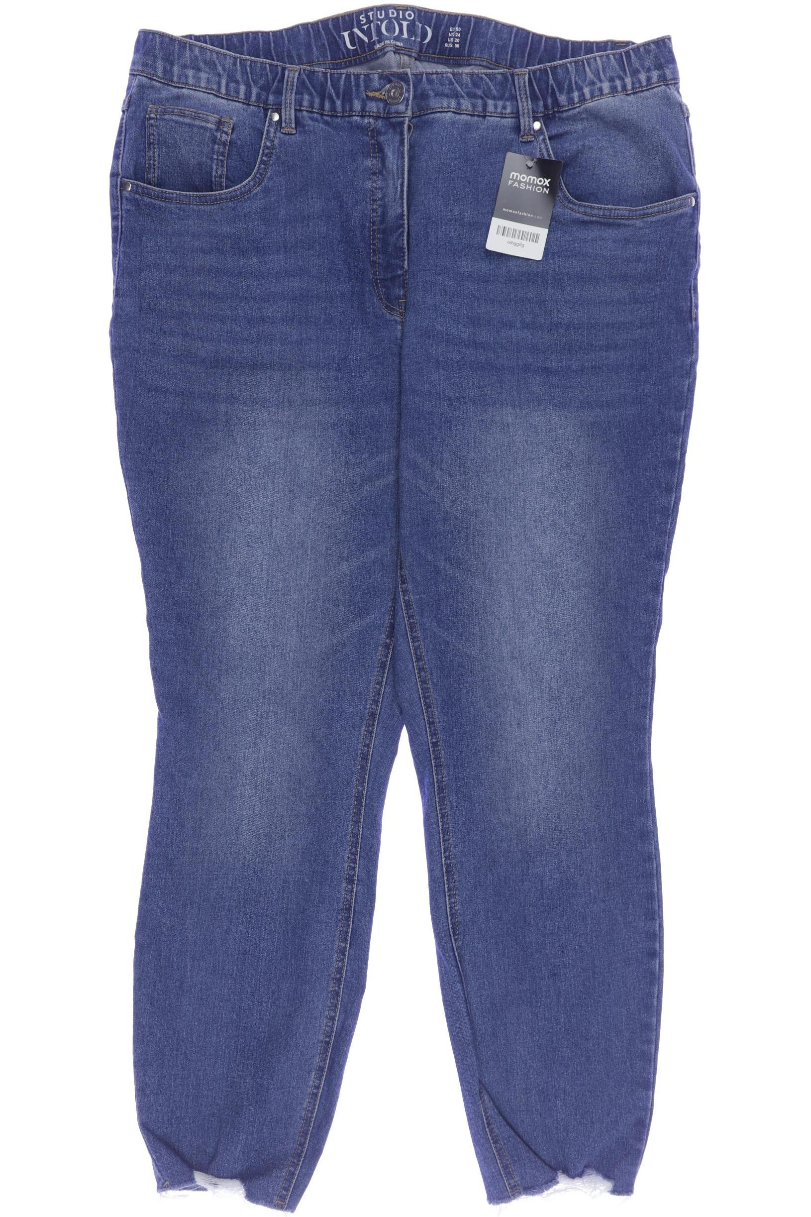 

Studio Untold Damen Jeans, blau, Gr. 50
