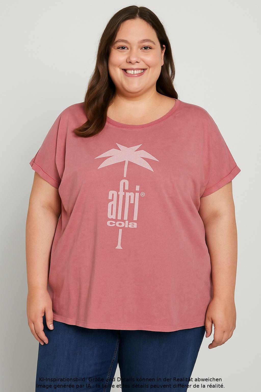 

Studio Untold Damen T-Shirt, pink, Gr. 50