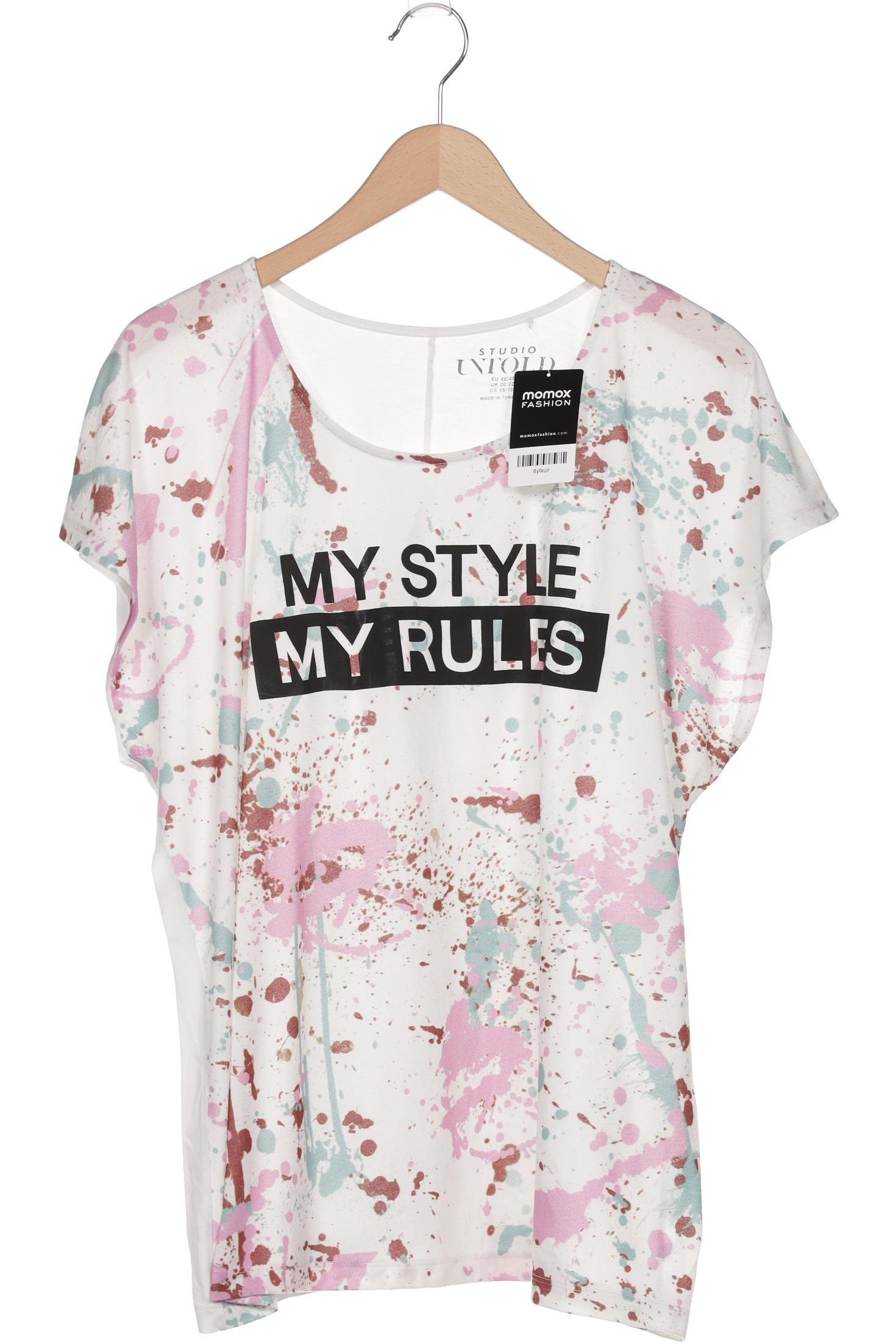 

Studio Untold Damen T-Shirt, weiß, Gr. 46