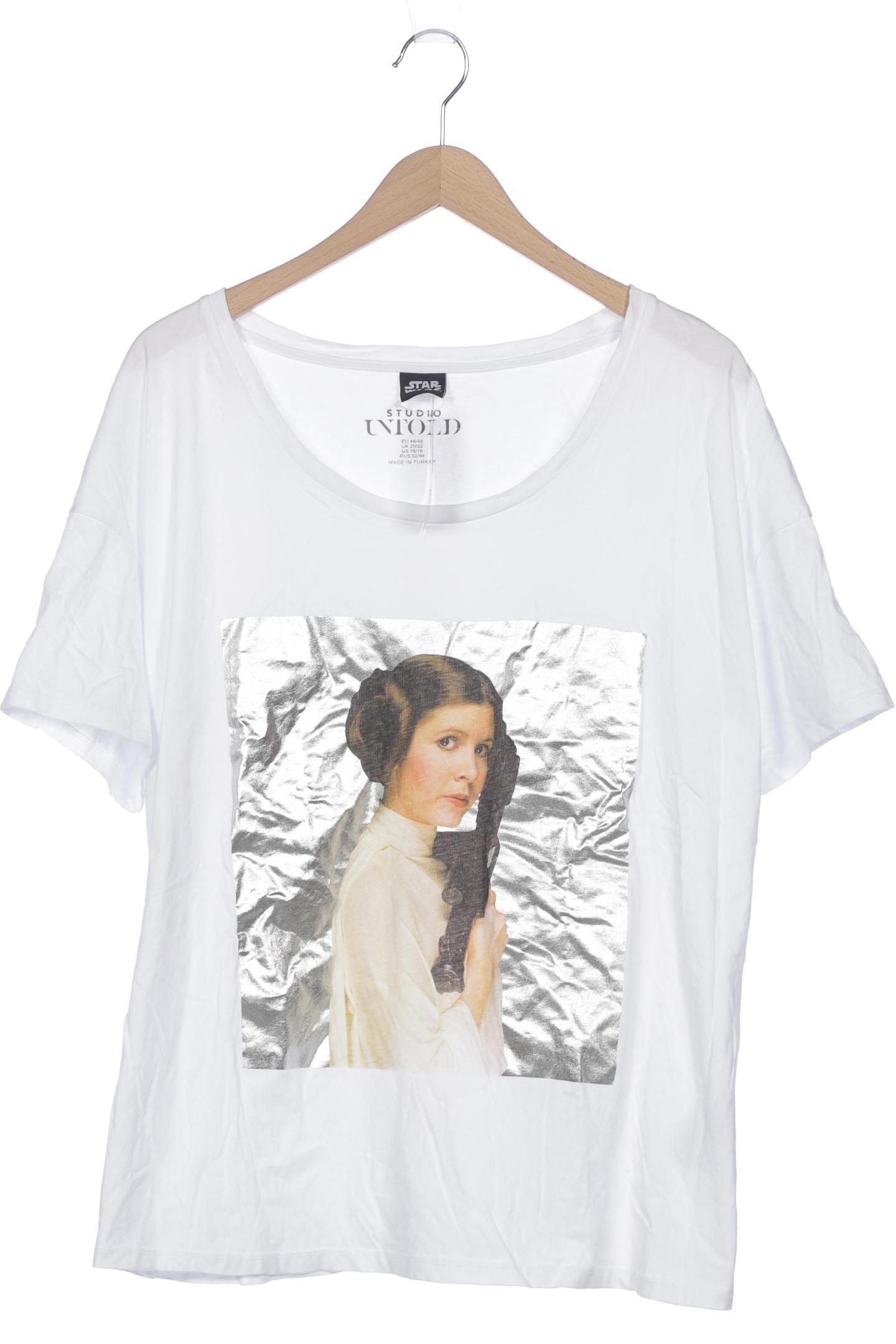 

Studio Untold Damen T-Shirt, weiß, Gr. 46