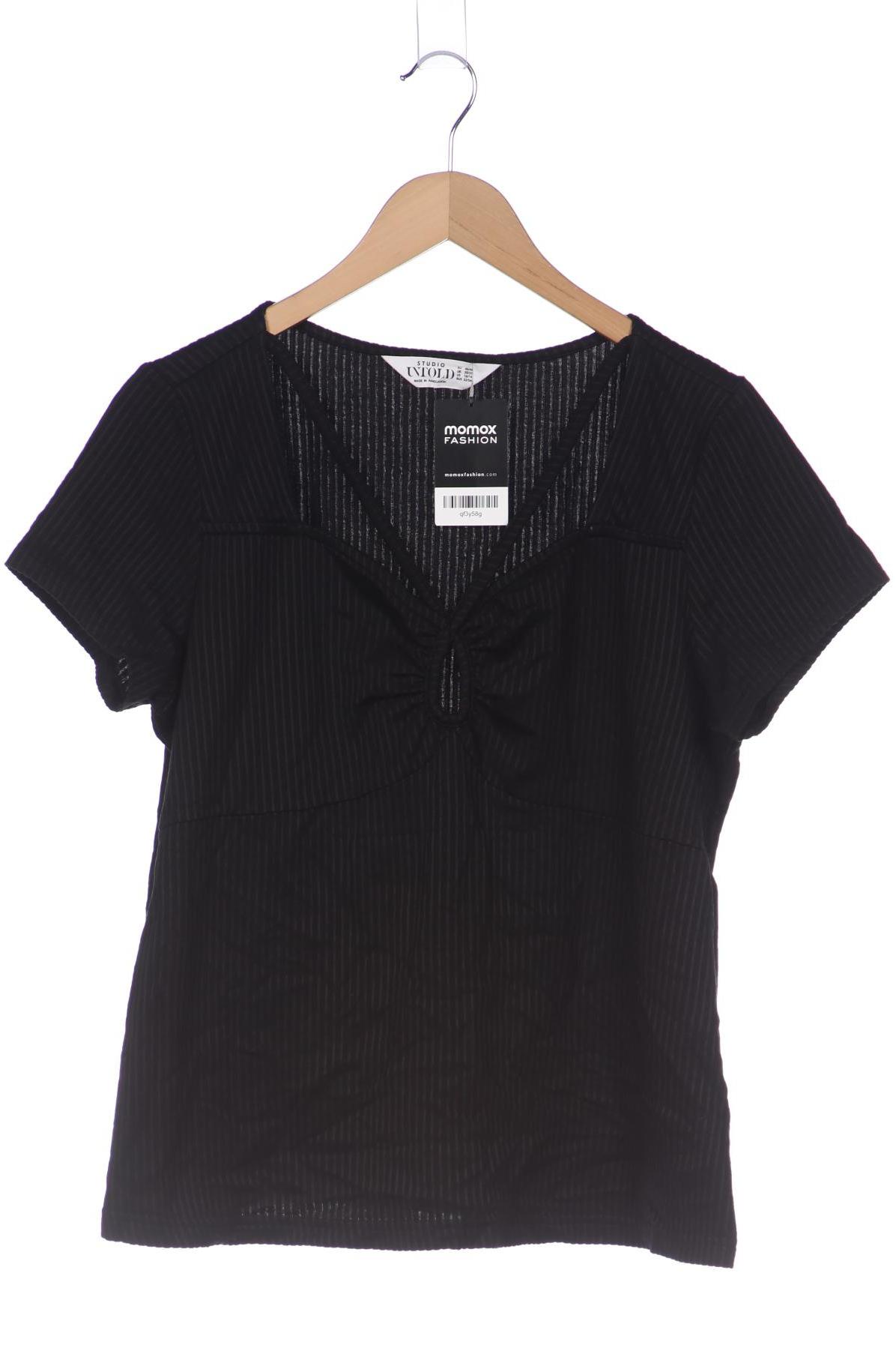 

Studio Untold Damen T-Shirt, schwarz, Gr. 46