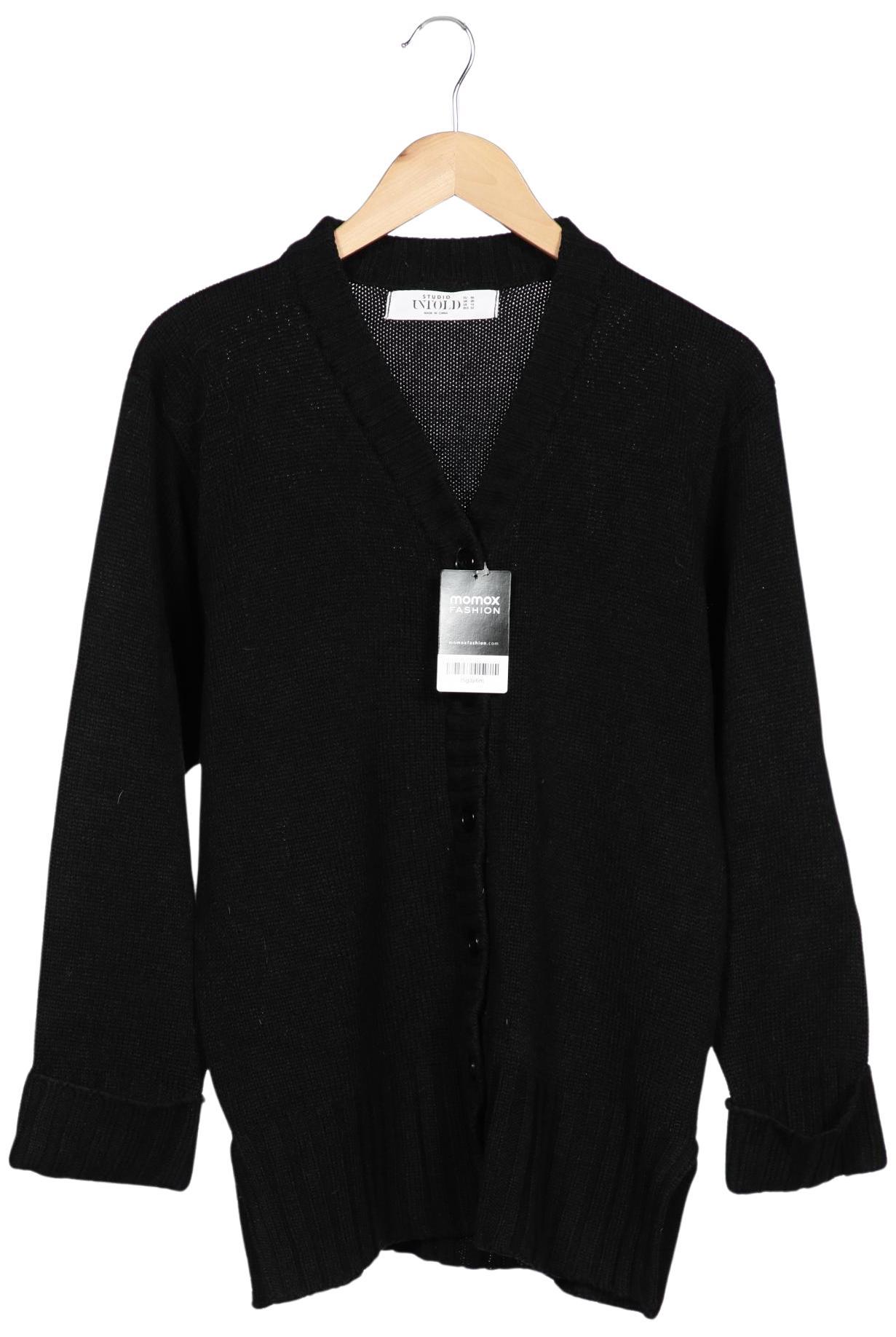 

Studio Untold Damen Strickjacke, schwarz, Gr. 46