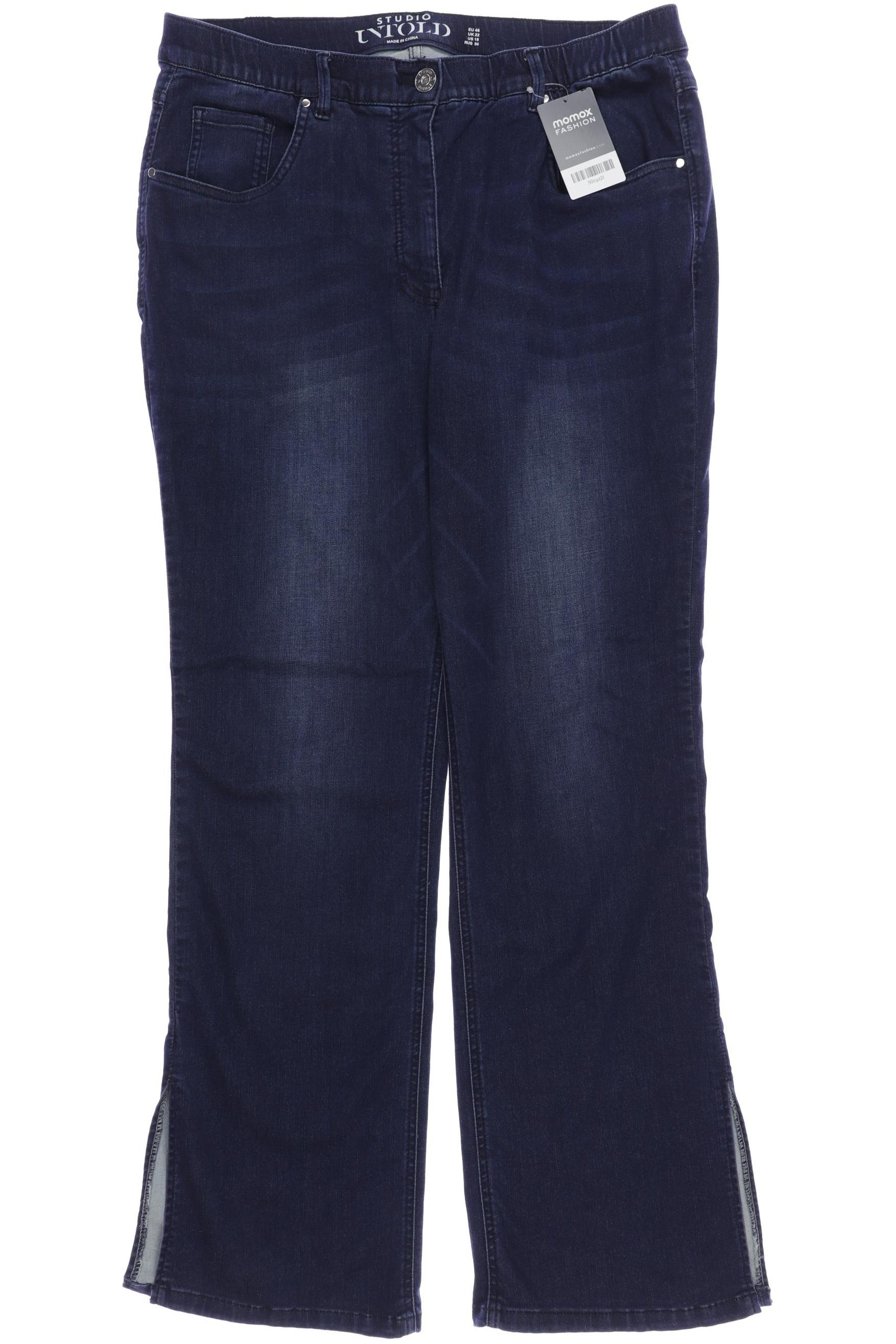 

Studio Untold Damen Jeans, marineblau, Gr. 48