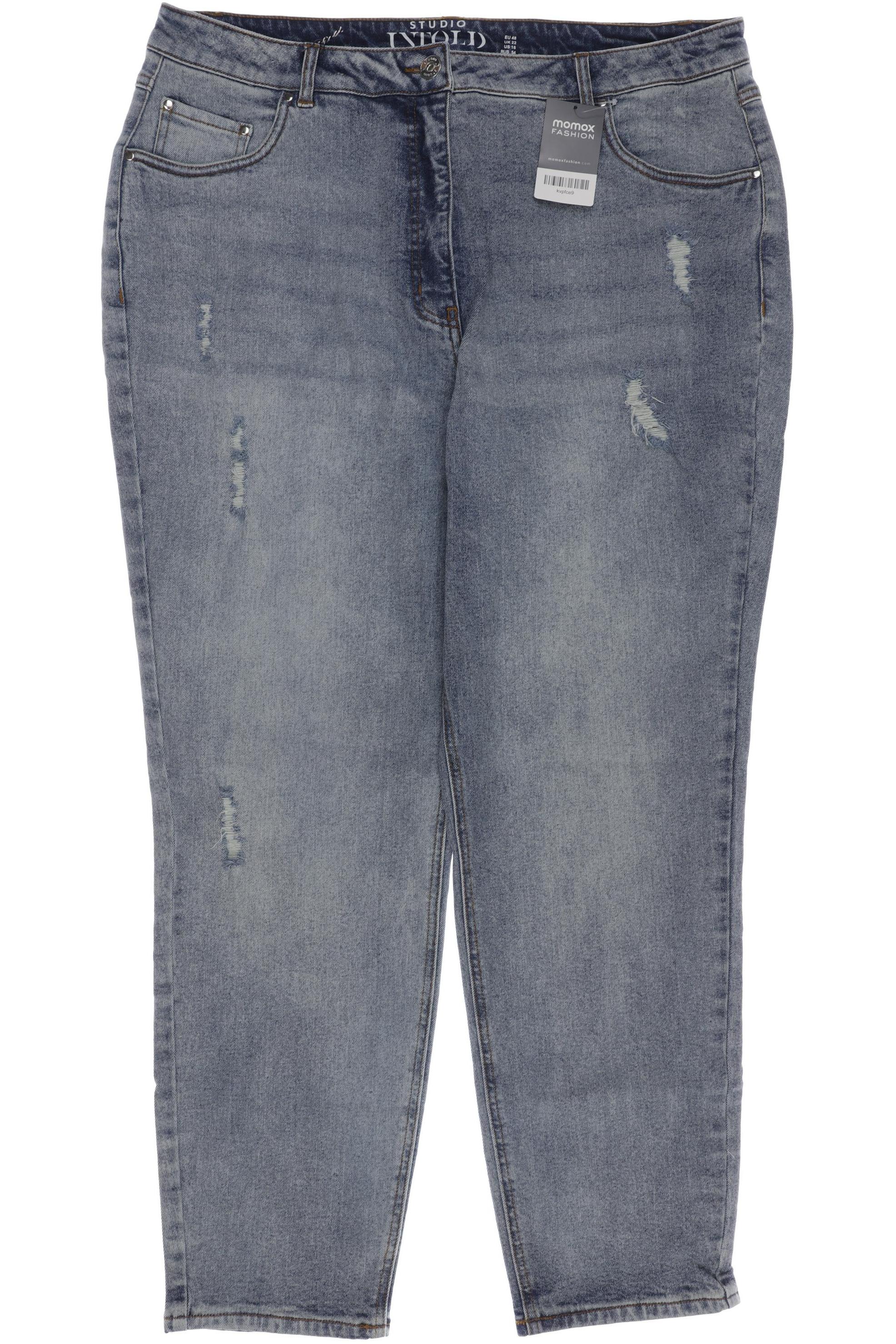 

Studio Untold Damen Jeans, hellblau, Gr. 48