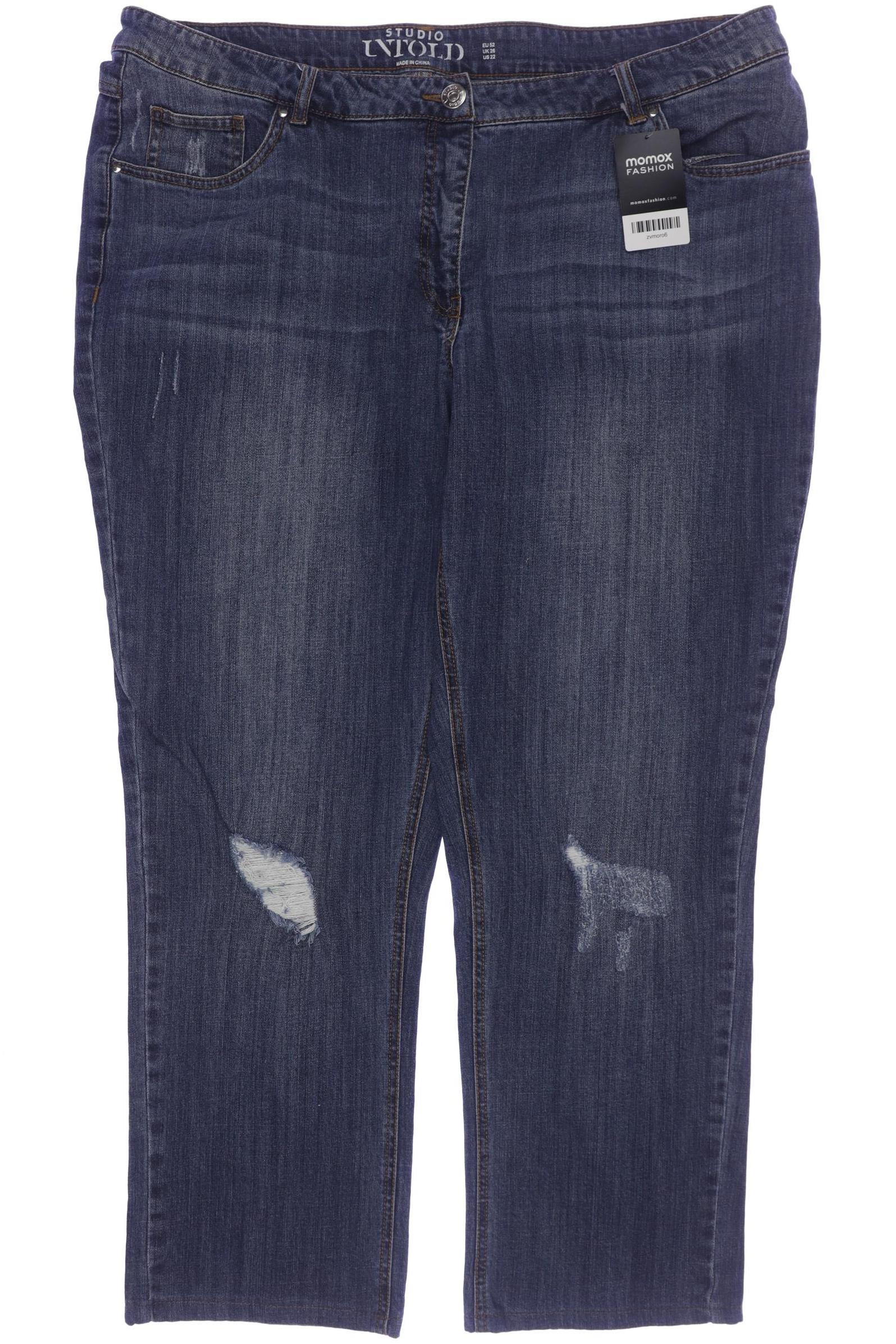 

Studio Untold Damen Jeans, blau, Gr. 52
