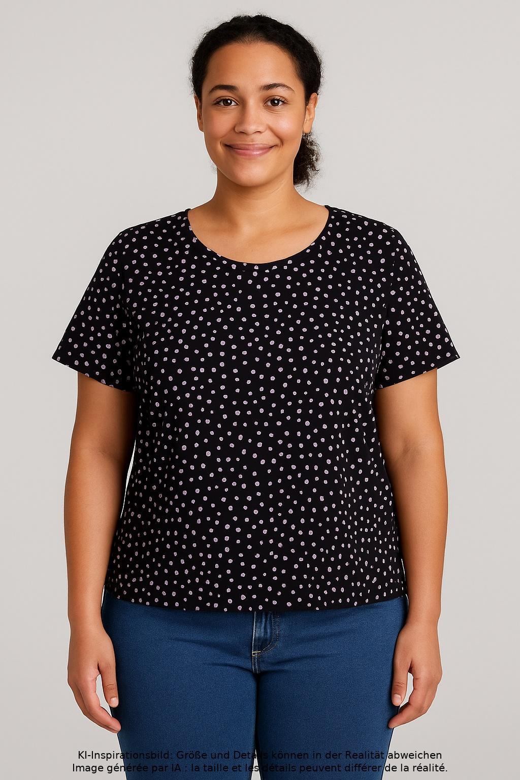 

Studio Untold Damen T-Shirt, mehrfarbig, Gr. 46