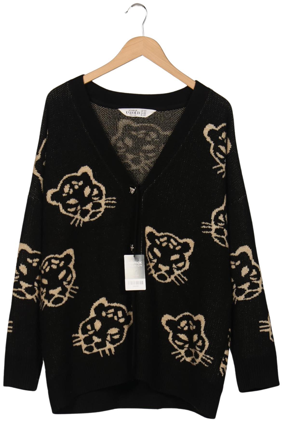 

Studio Untold Damen Strickjacke, schwarz, Gr. 42