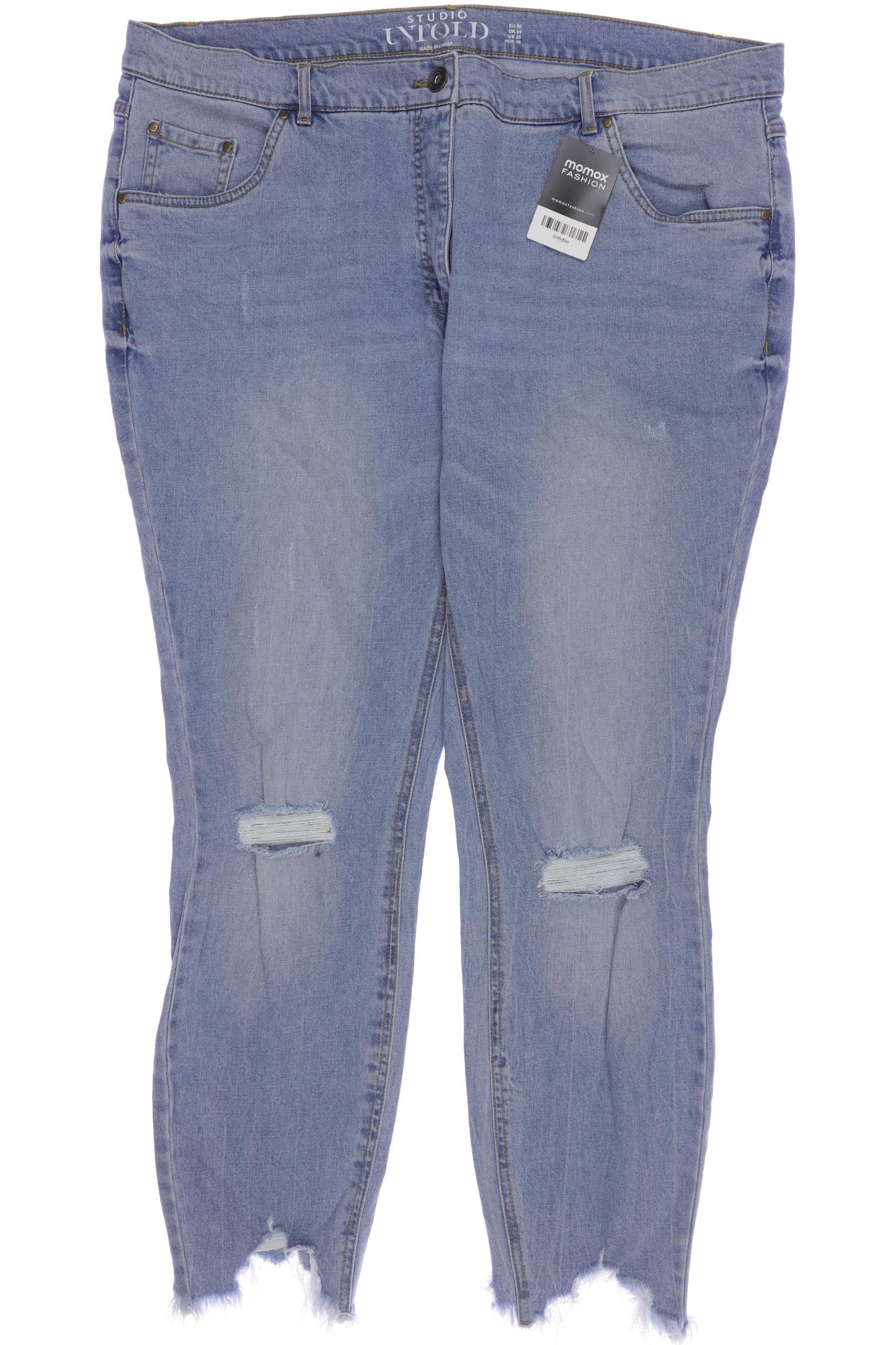 

Studio Untold Damen Jeans, blau, Gr. 50