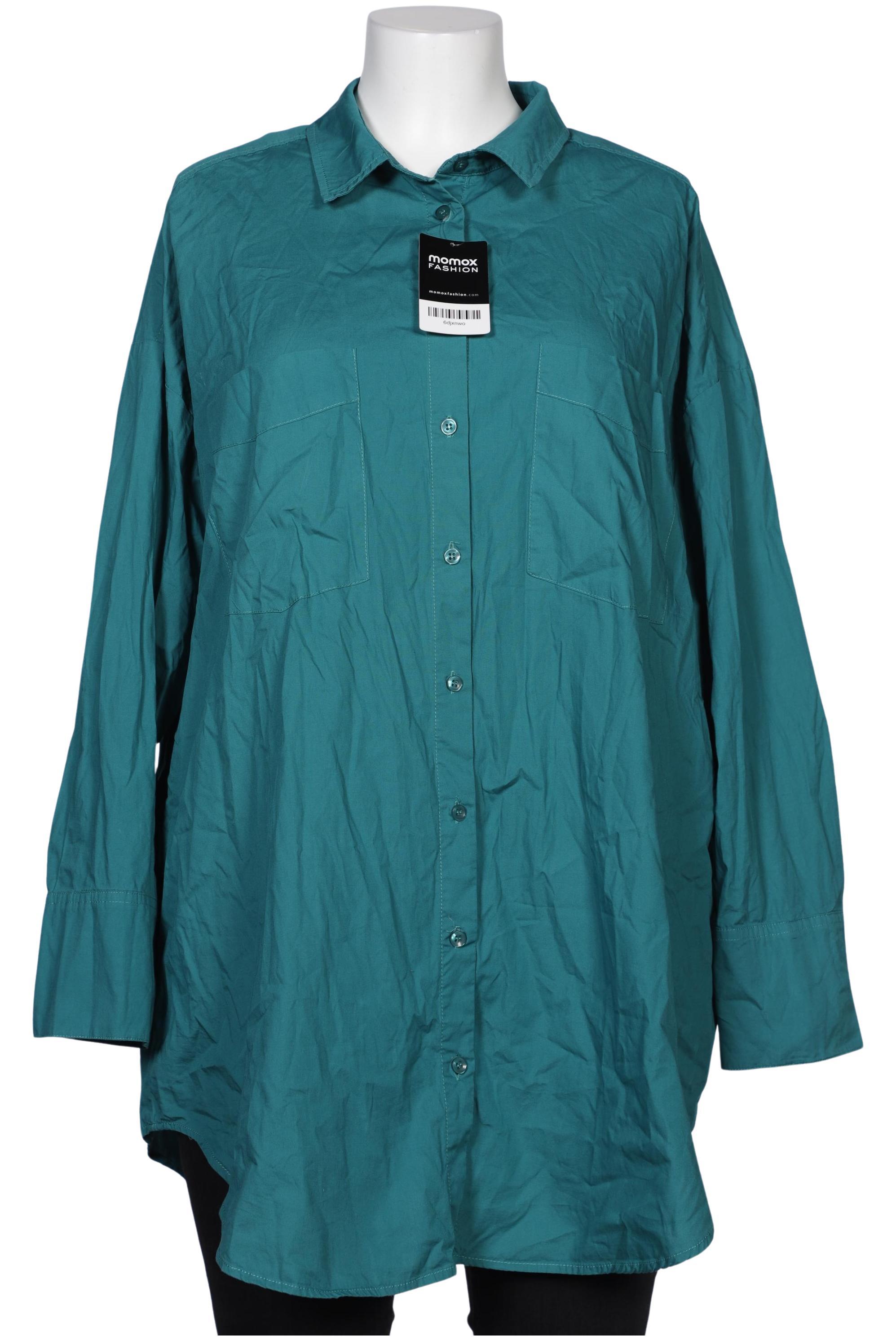 

Studio Untold Damen Bluse, türkis, Gr. 50