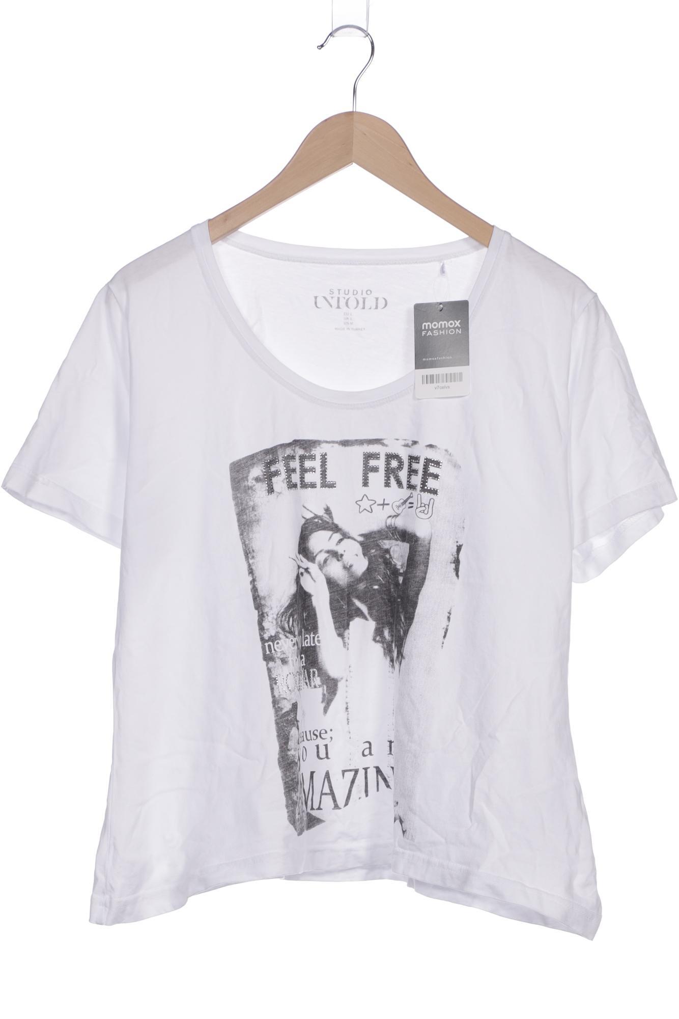 

Studio Untold Damen T-Shirt, weiß, Gr. 42