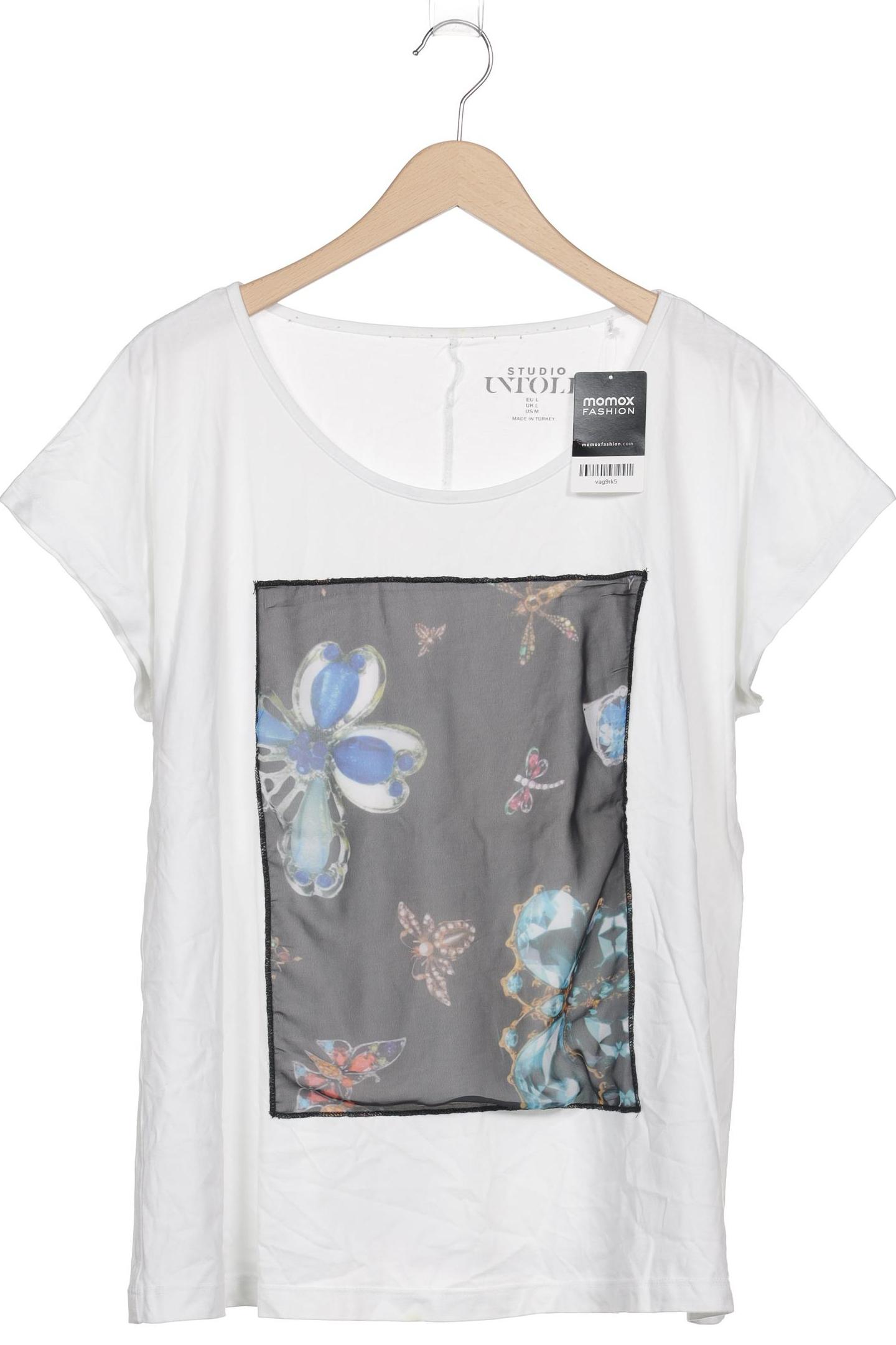 

Studio Untold Damen T-Shirt, weiß, Gr. 42