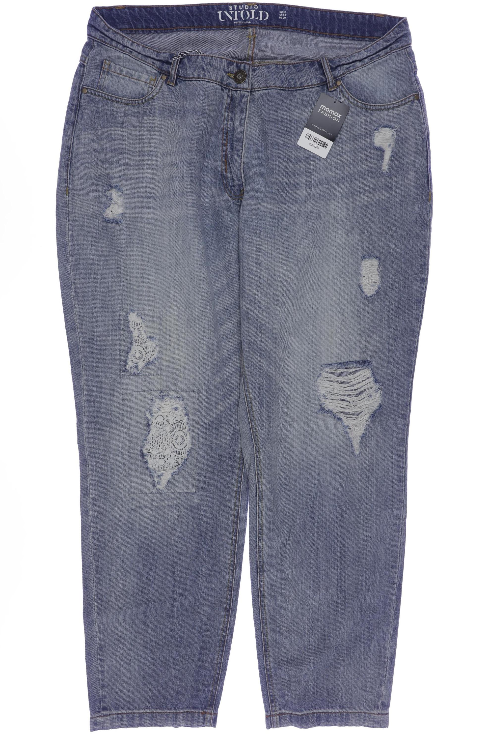 

Studio Untold Damen Jeans, blau, Gr. 50