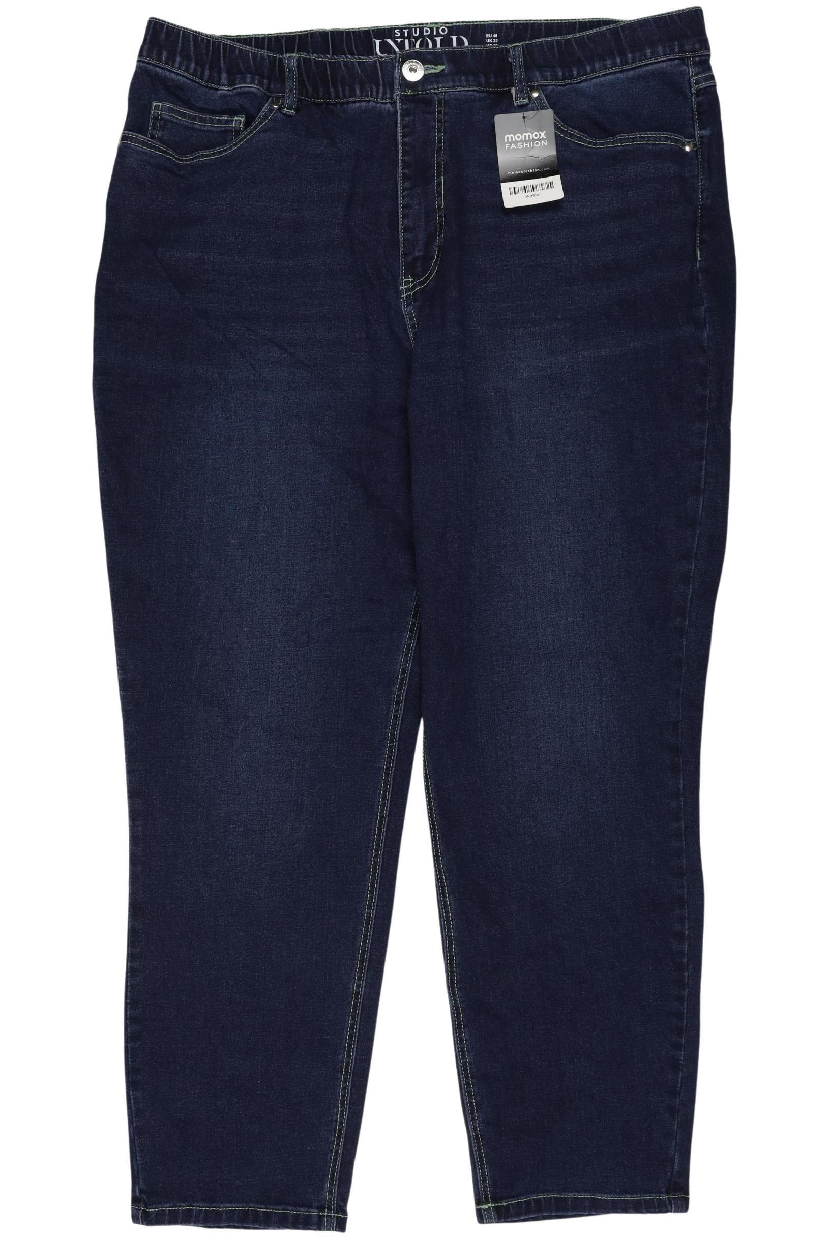 

Studio Untold Damen Jeans, marineblau, Gr. 48