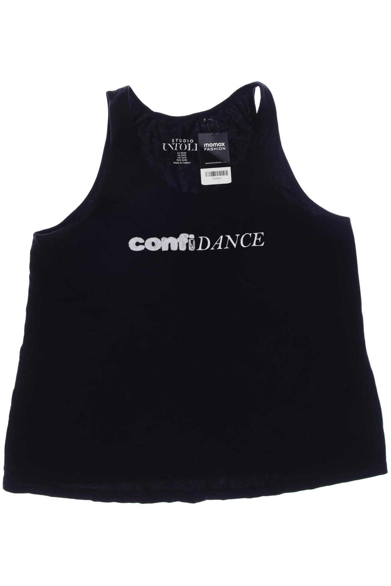 

Studio Untold Damen Top, schwarz, Gr. 46