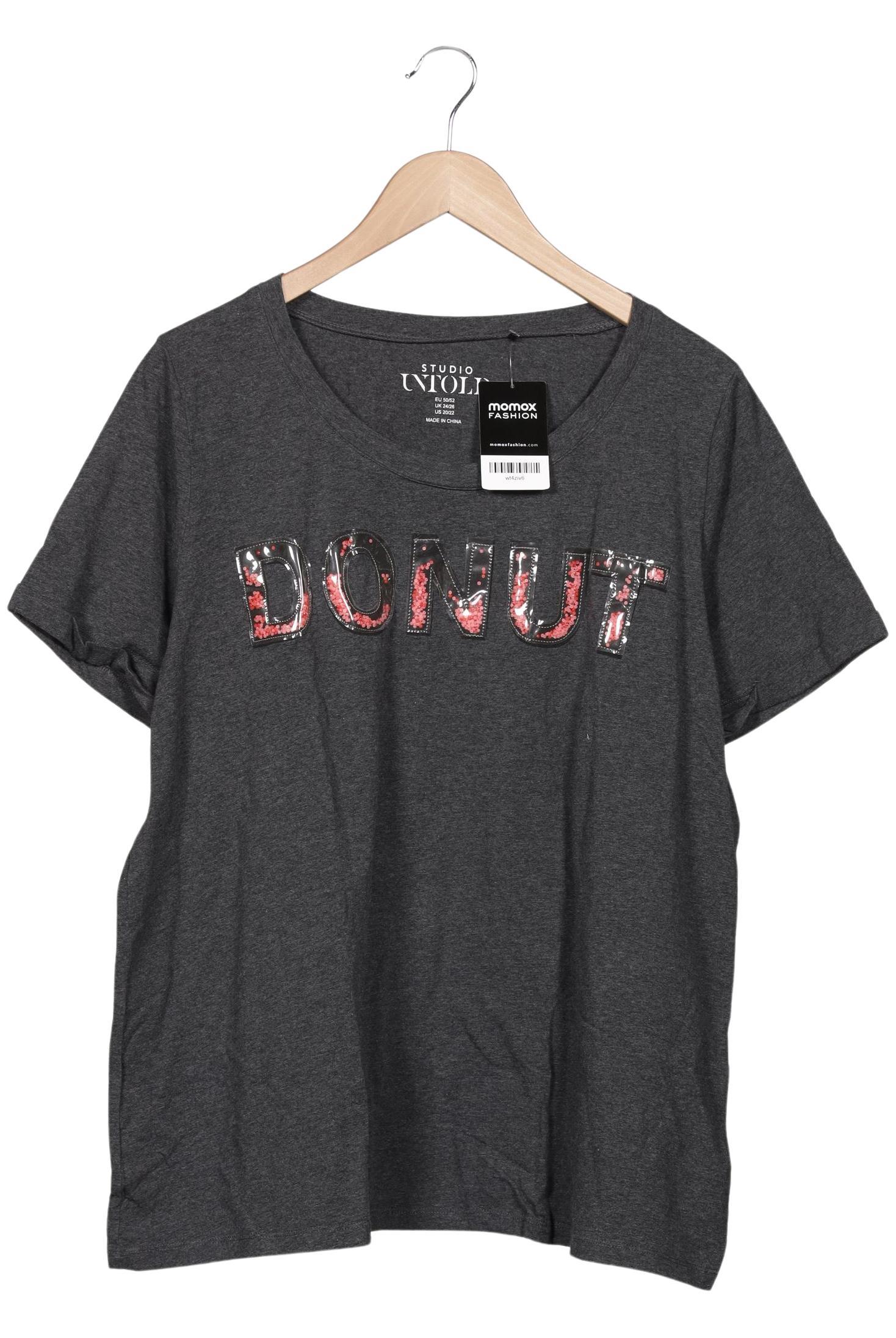 

Studio Untold Damen T-Shirt, grau, Gr. 50