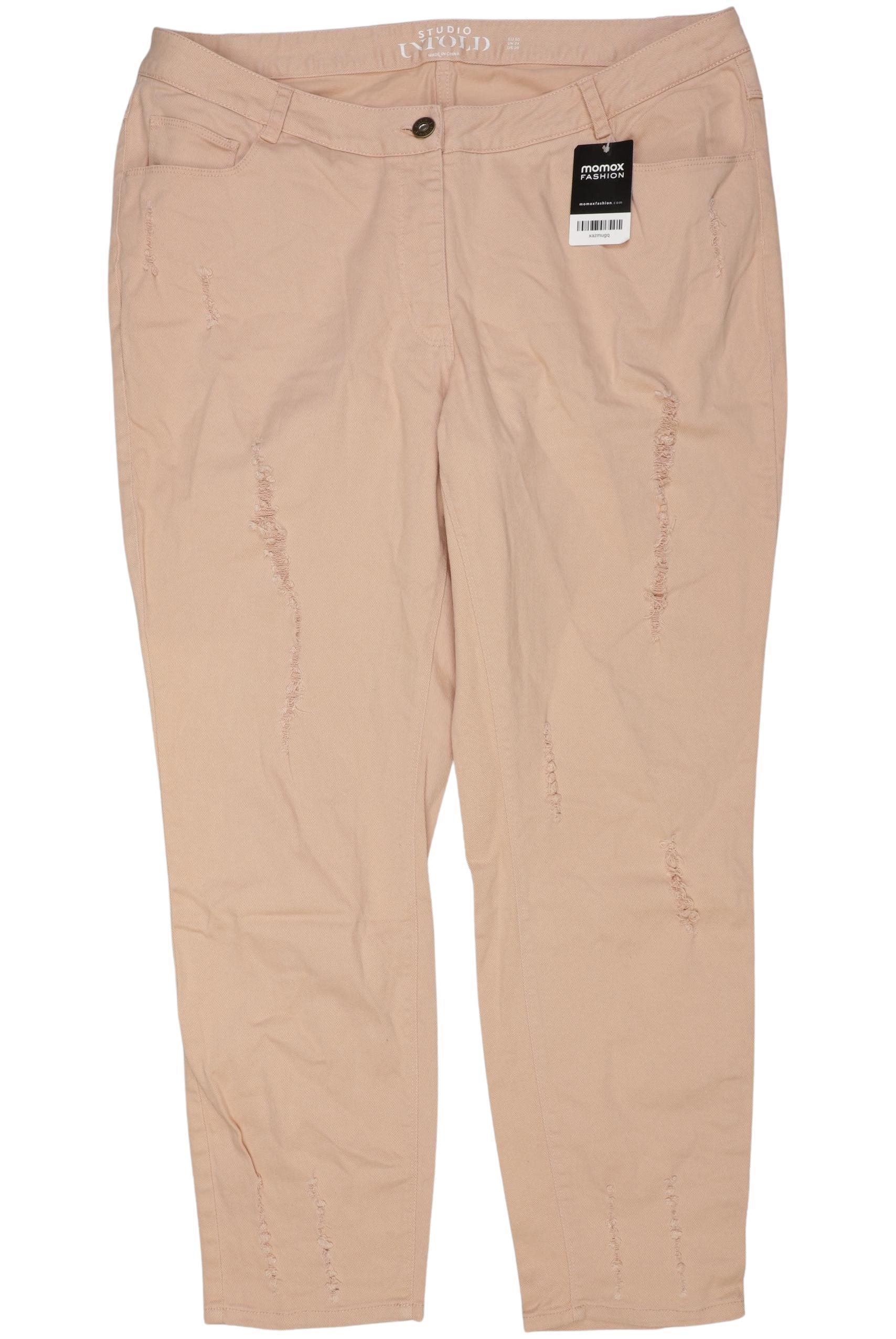 

Studio Untold Damen Jeans, pink, Gr. 50