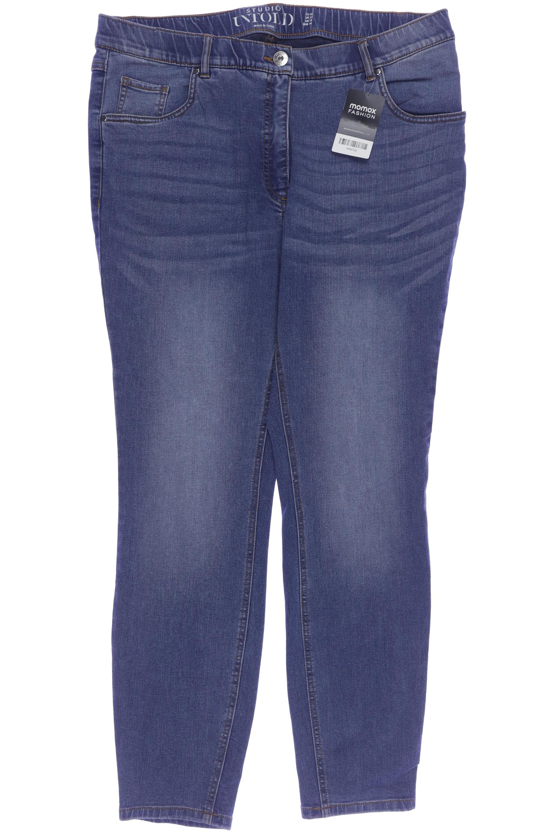 

Studio Untold Damen Jeans, blau, Gr. 48
