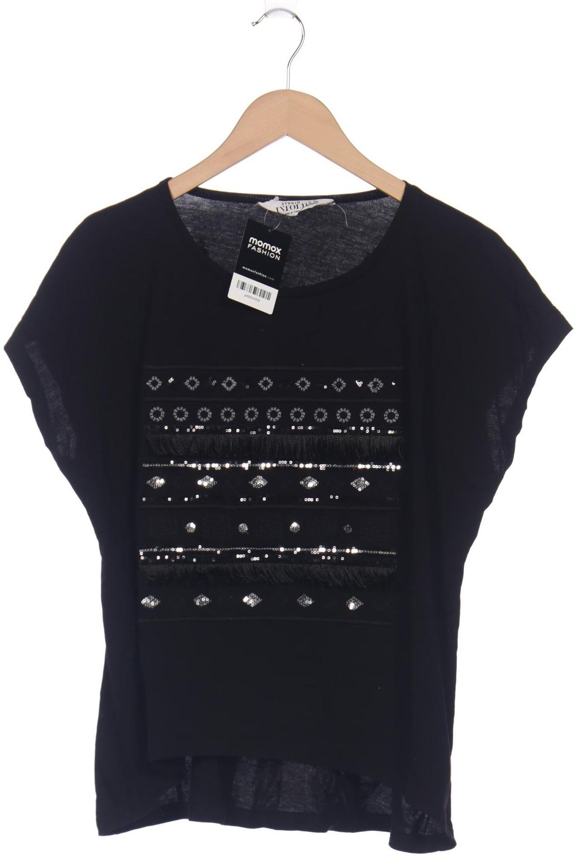 

Studio Untold Damen T-Shirt, schwarz
