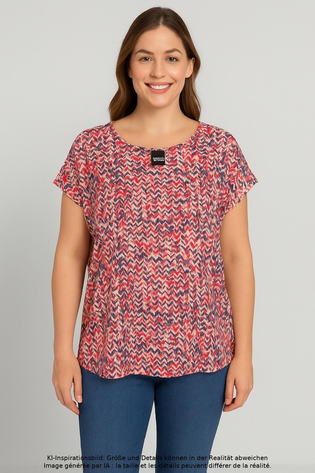 

Studio Untold Damen T-Shirt, mehrfarbig, Gr. 46