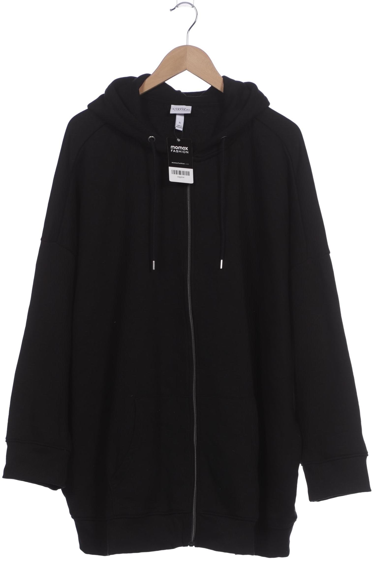 Thumbnail - Studio Untold Damen Kapuzenpullover, schwarz, Gr. 44