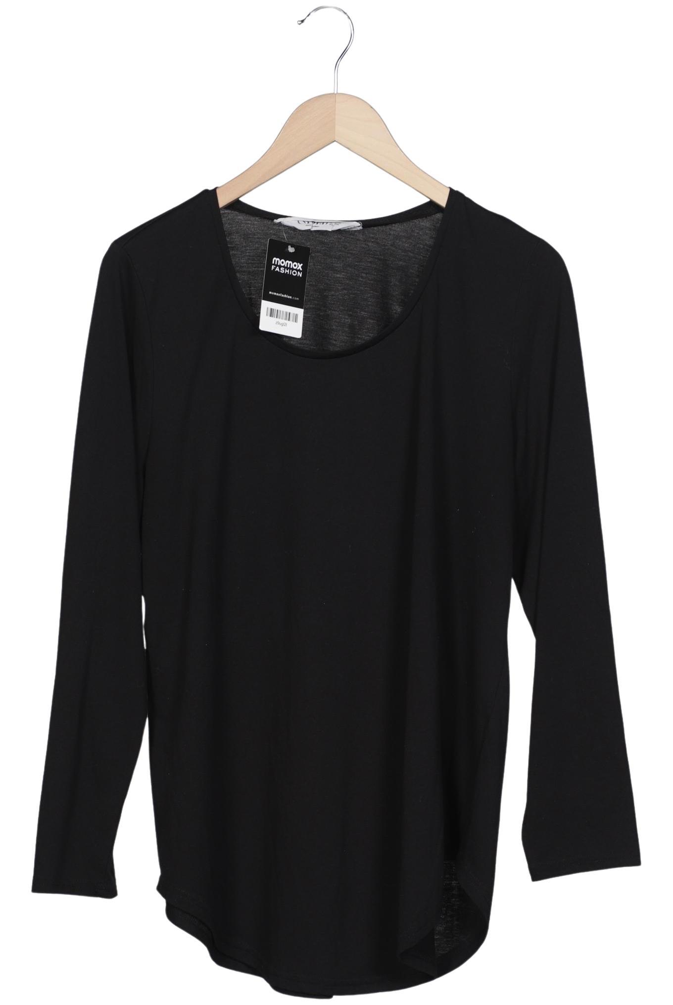 Thumbnail - Studio Untold Damen Langarmshirt, schwarz, Gr. 46