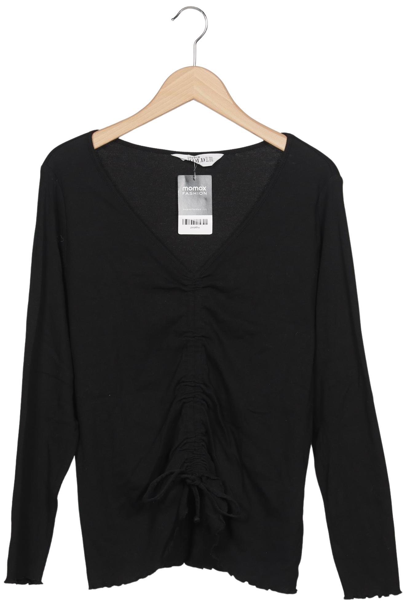 

Studio Untold Damen Langarmshirt, schwarz, Gr. 50