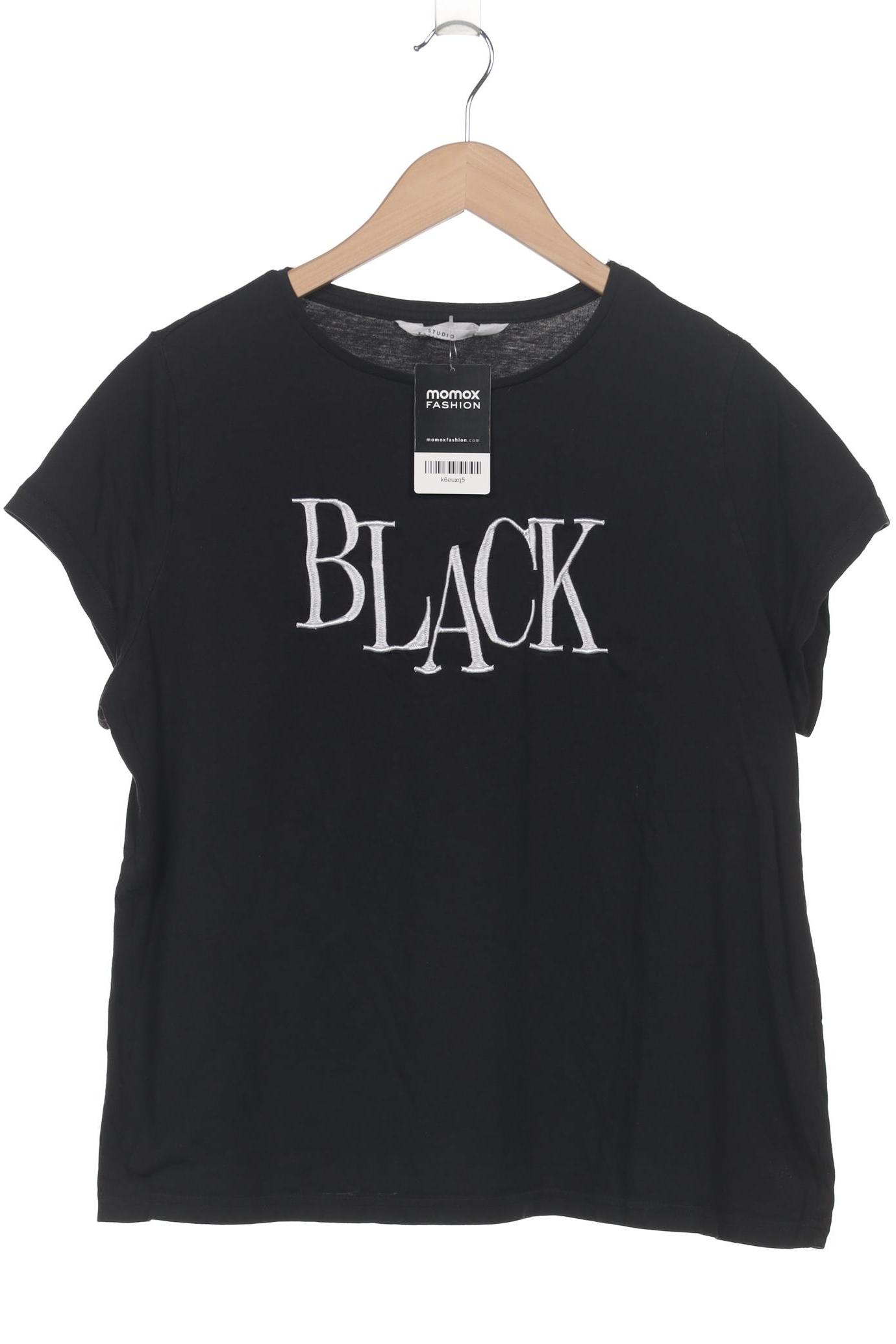 

Studio Untold Damen T-Shirt, schwarz, Gr. 46