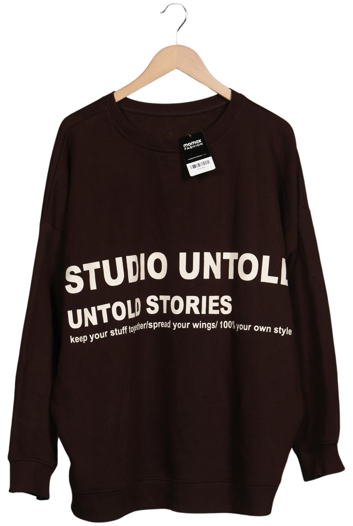 

Studio Untold Damen Sweatshirt, braun, Gr. 50
