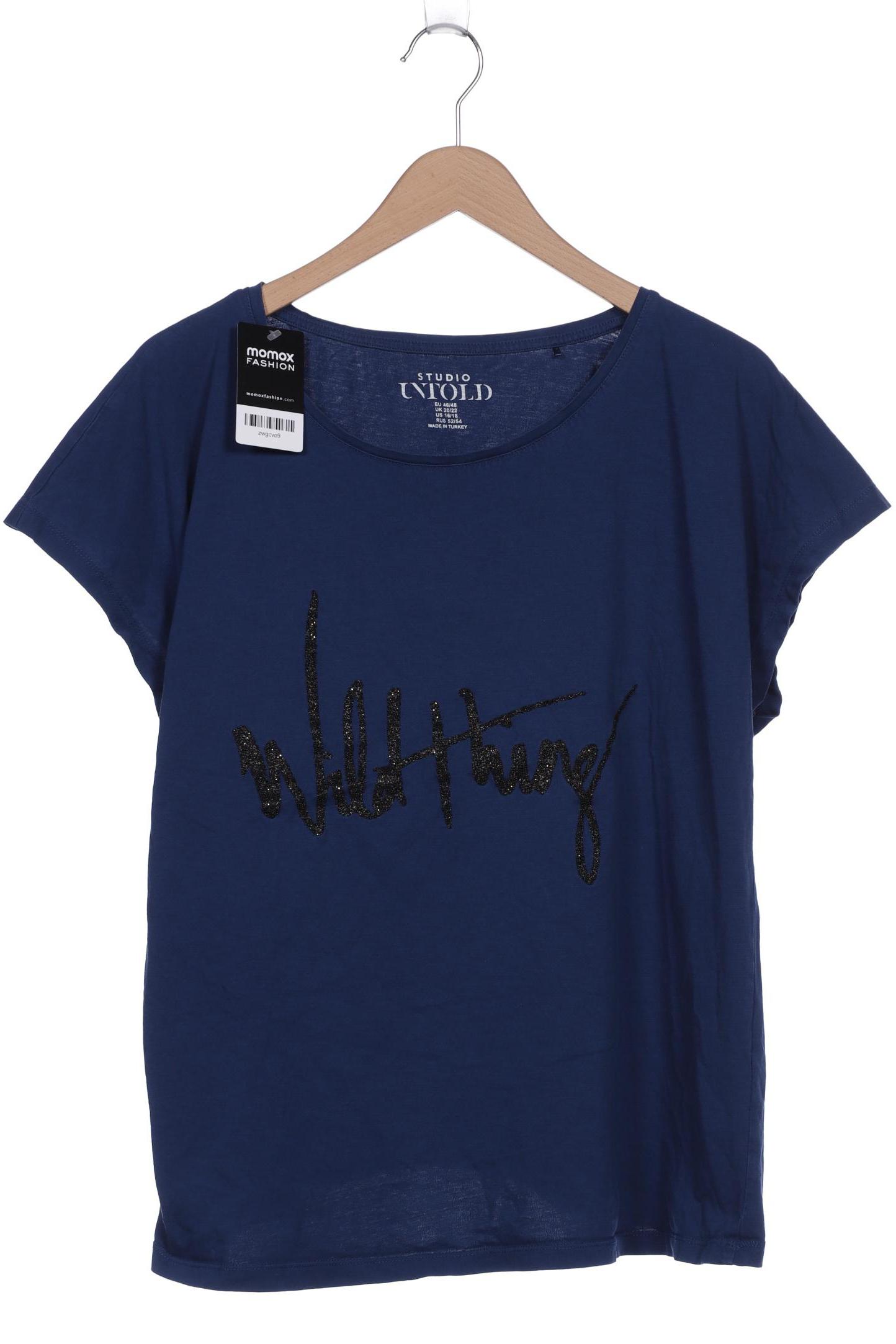 

Studio Untold Damen T-Shirt, marineblau