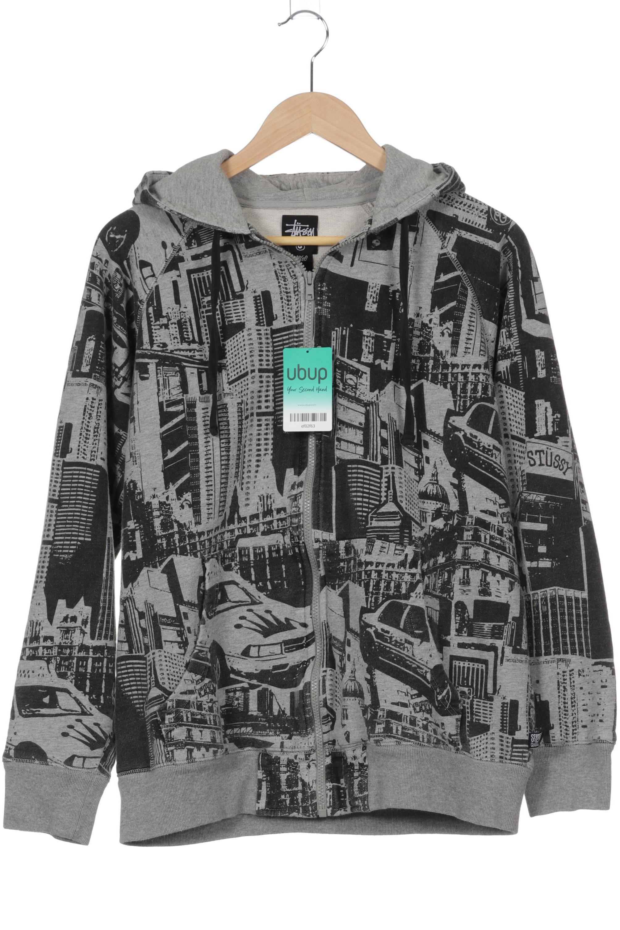 

Stüssy Herren Kapuzenpullover, grau, Gr.