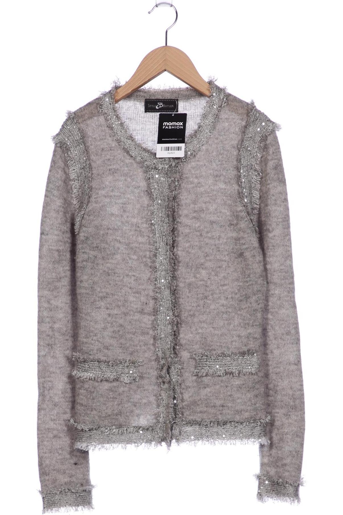 

Style Butler Damen Strickjacke, grau, Gr. 38