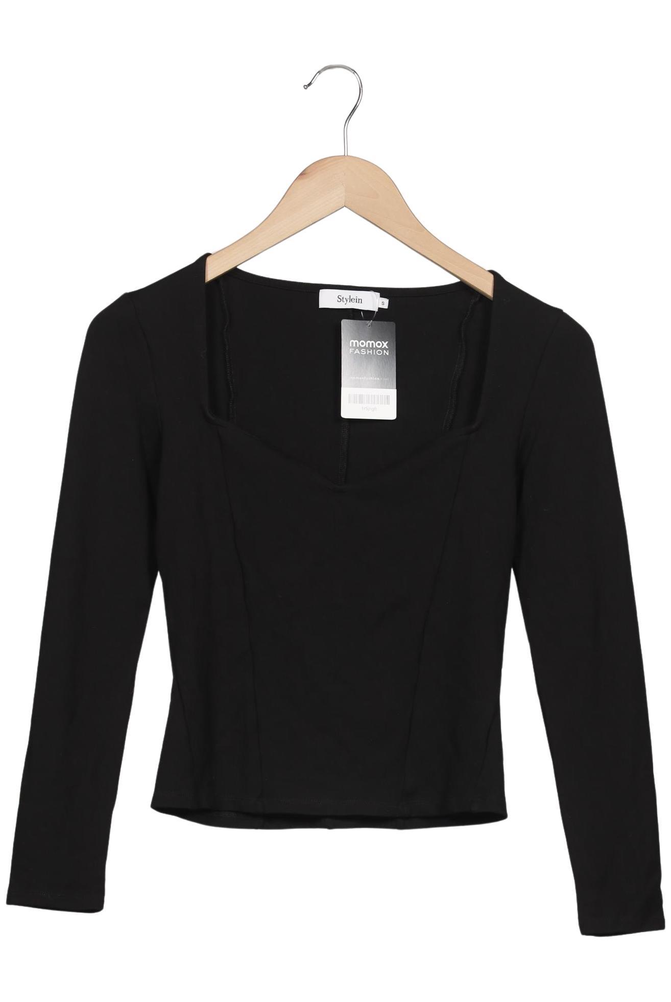 

Stylein Damen Langarmshirt, schwarz, Gr. 36