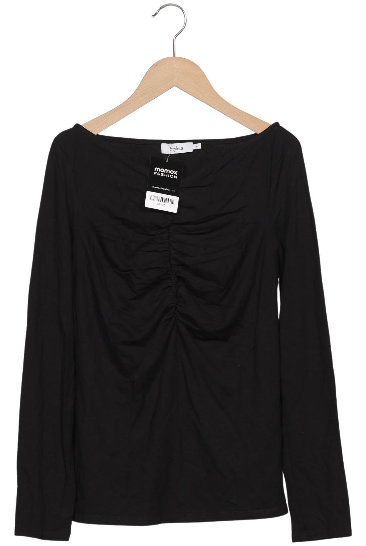 

Stylein Damen Langarmshirt, schwarz, Gr. 38