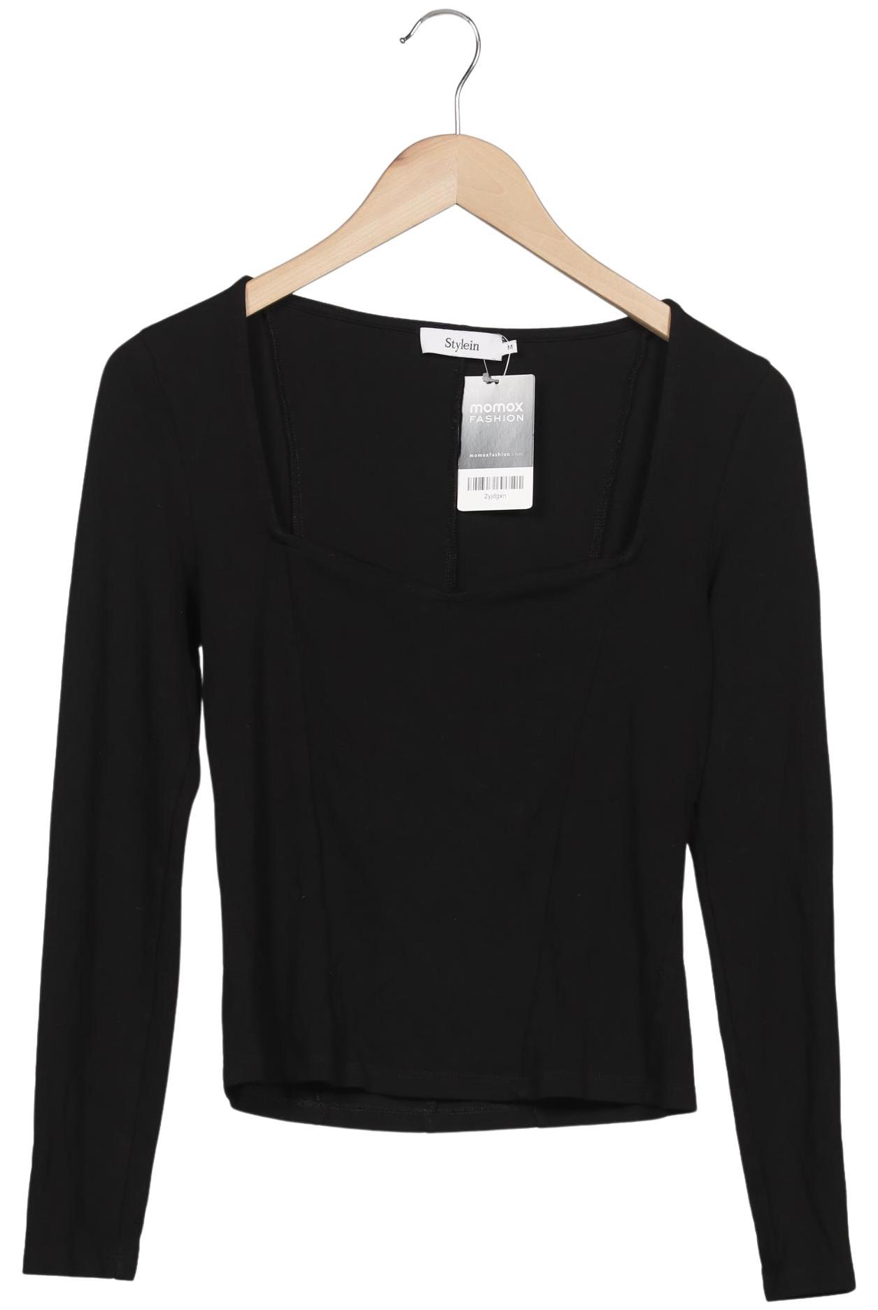 

Stylein Damen Langarmshirt, schwarz, Gr. 38